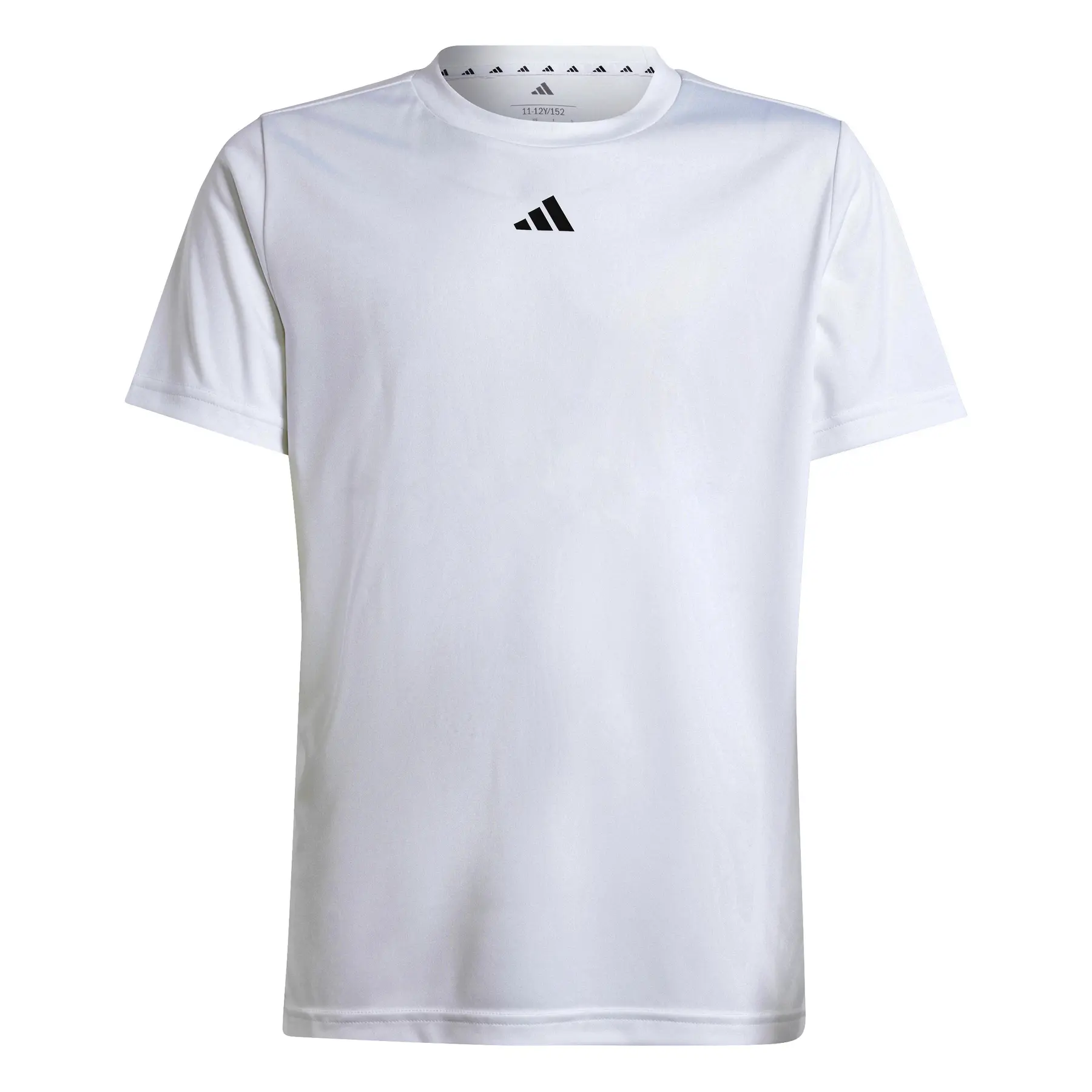 Adidas Unisex Kids Blanc Children's Logo Jersey Regular Fit