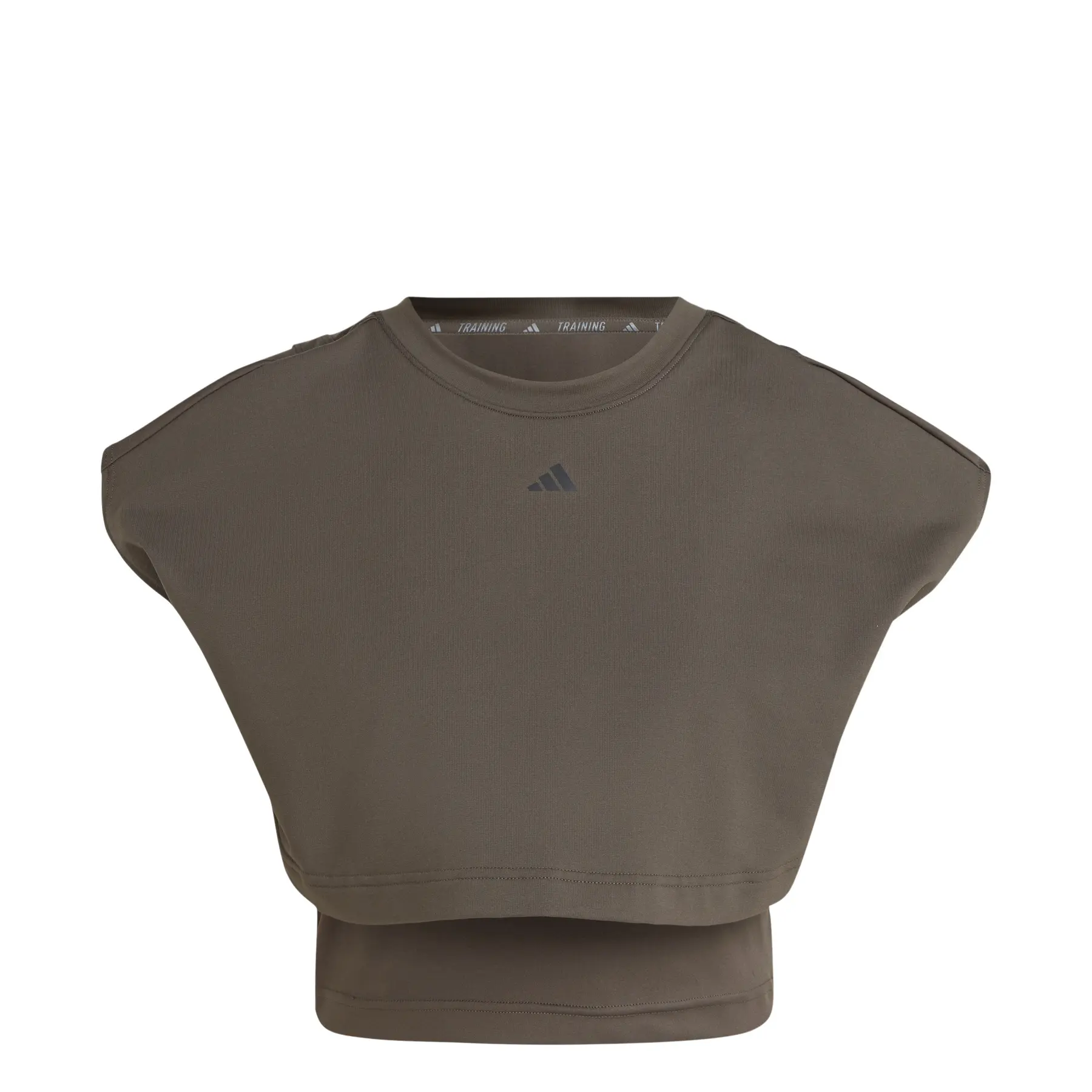 Damen-Top adidas 3-Stripes Fleece Boxy Power