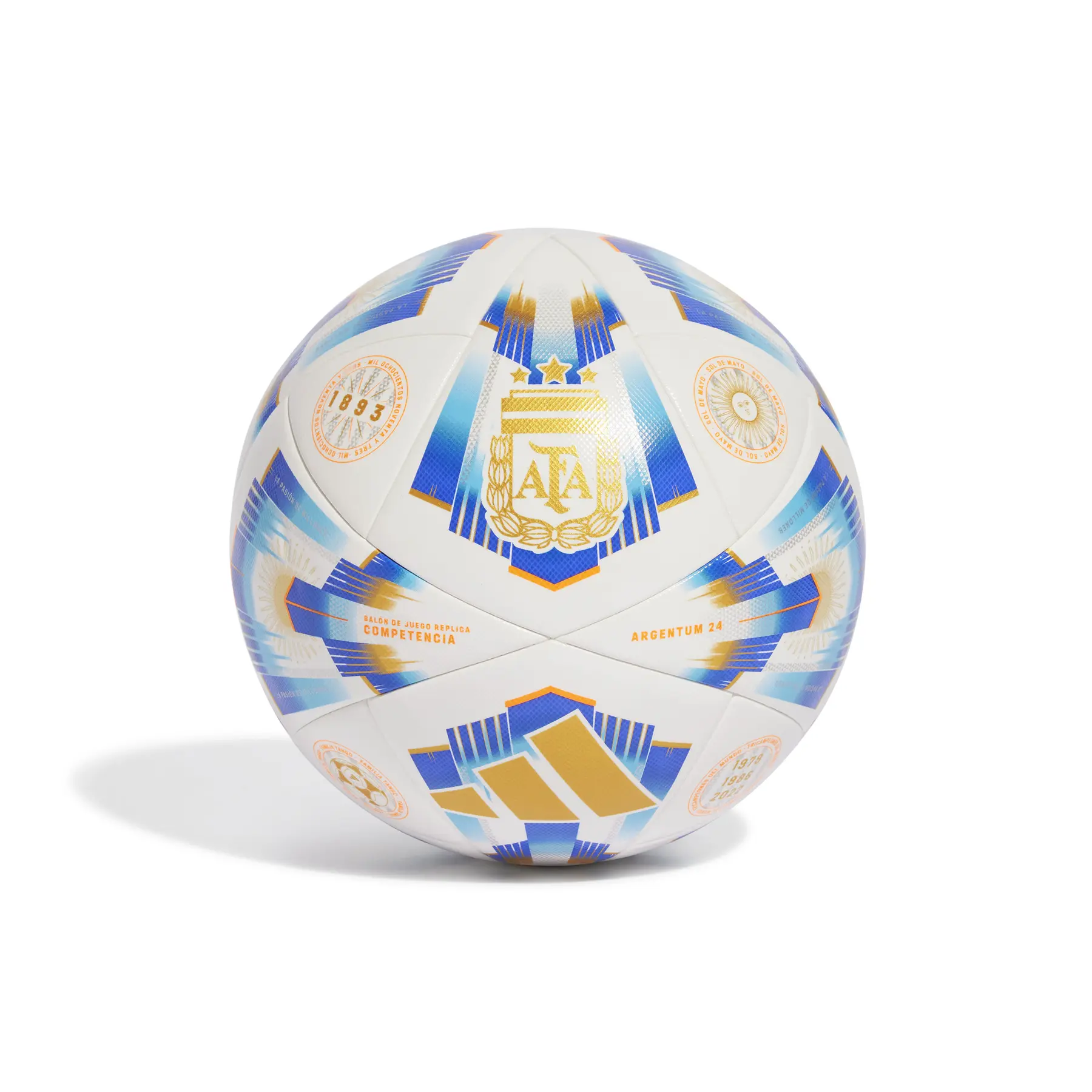 Argentinien Association Competition Fußball 2024 - Blanc - unisex - Size: Taille 4