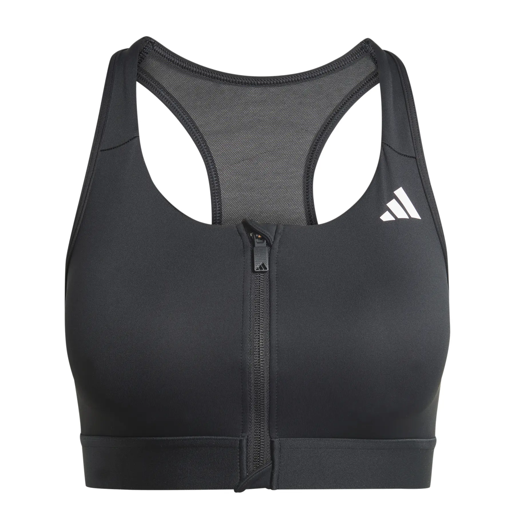 Zipp-BH für Frauen mit mittlerer Unterstützung adidas Powerreact