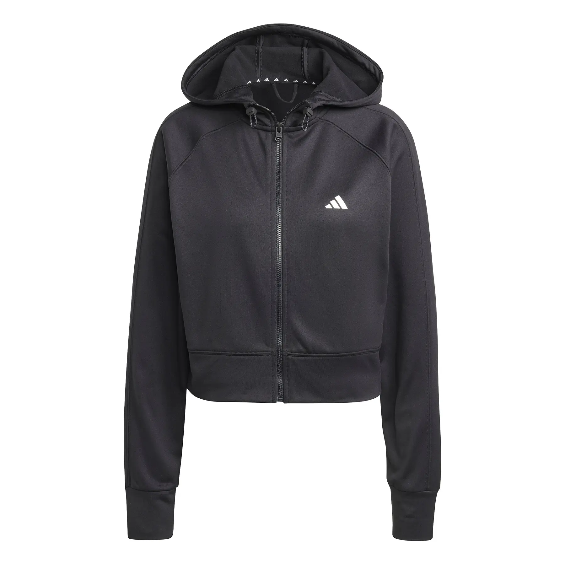 Damen Kapuzenjacke Mit Reißverschluss Adidas Aeroready