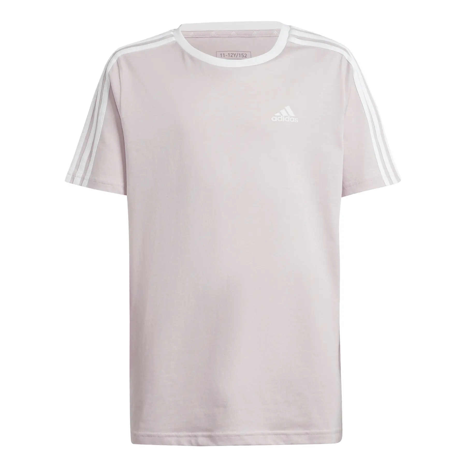 4067896637655 - T-Shirt cotton Mädchen adidas Boyfriend Essentials 3-Stripes