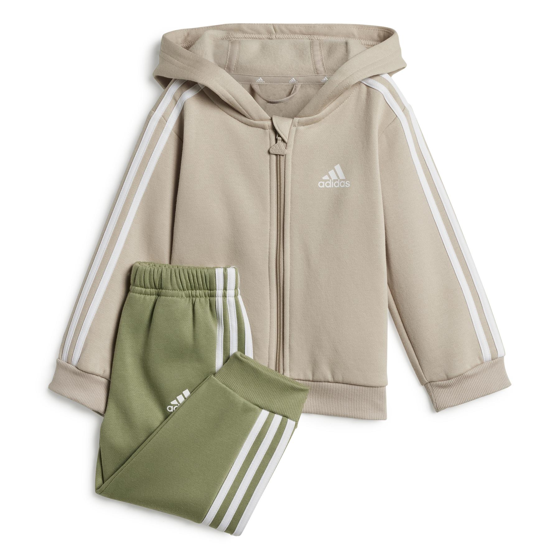 4067896541907 - Baby-Trainingsanzug mit Kapuze und Reißverschluss adidas Essentials 3-Stripes Fleece
