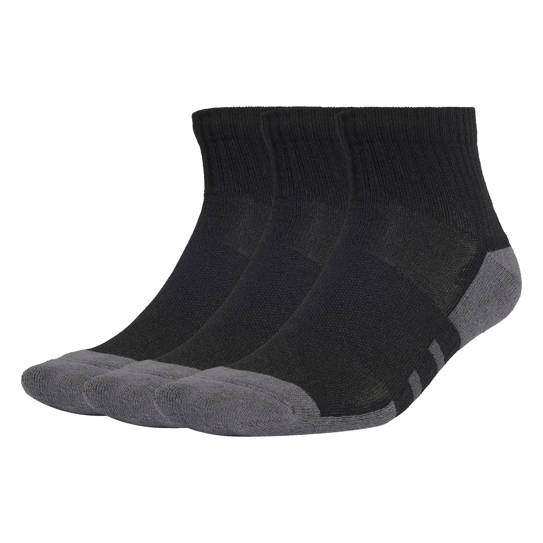 Adidas Unisex Noir Football Socks Essentials Climacool Quarter (X3)