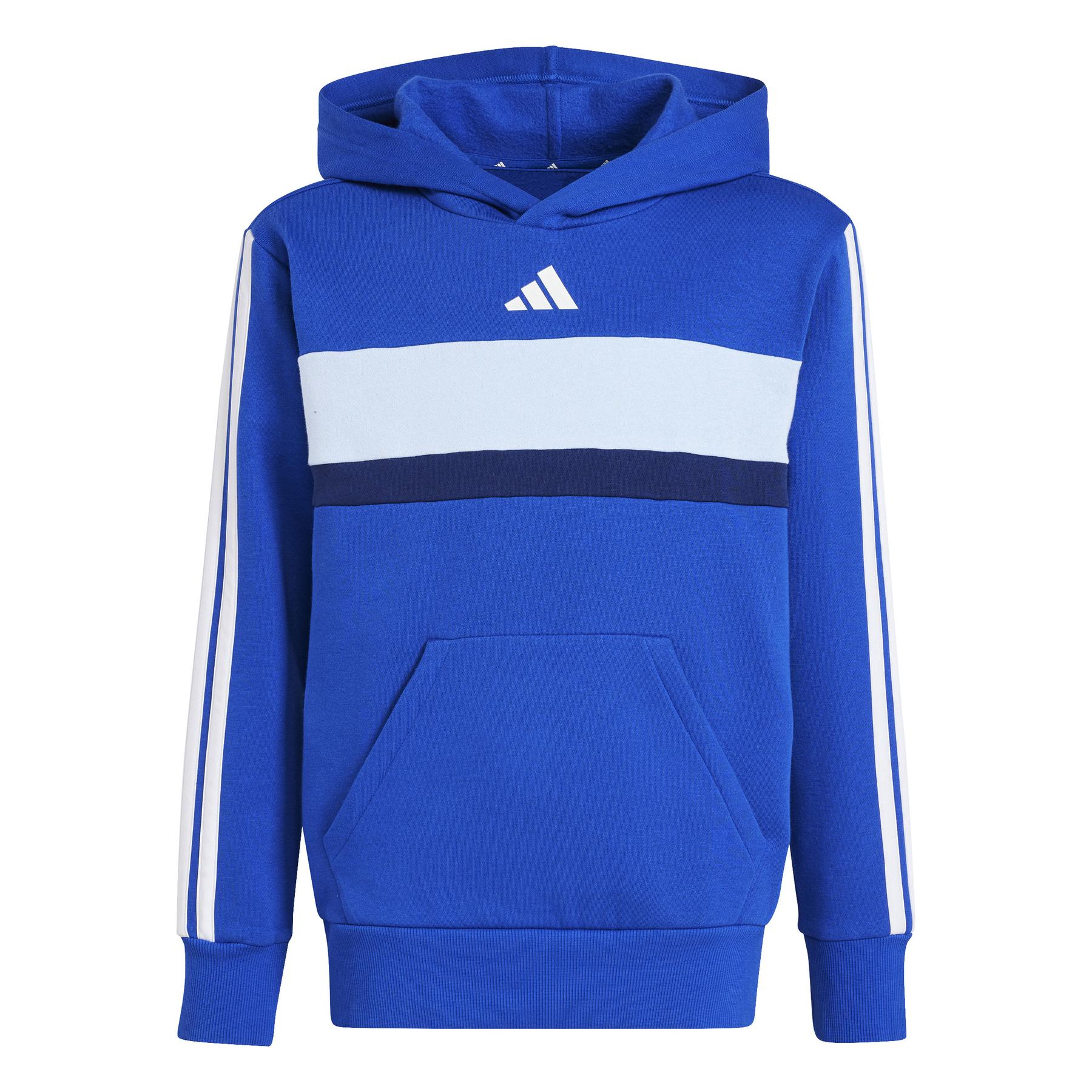 4067901531510 - Sweatshirt à capuche 3 bandes enfant adidas Seasonal Essentials Tiberio