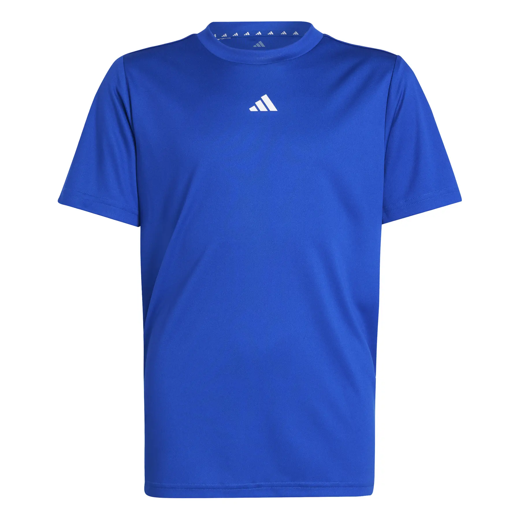 Adidas Unisex Kids Bleu Children's Jersey Train Essentials Logo Regular Fit