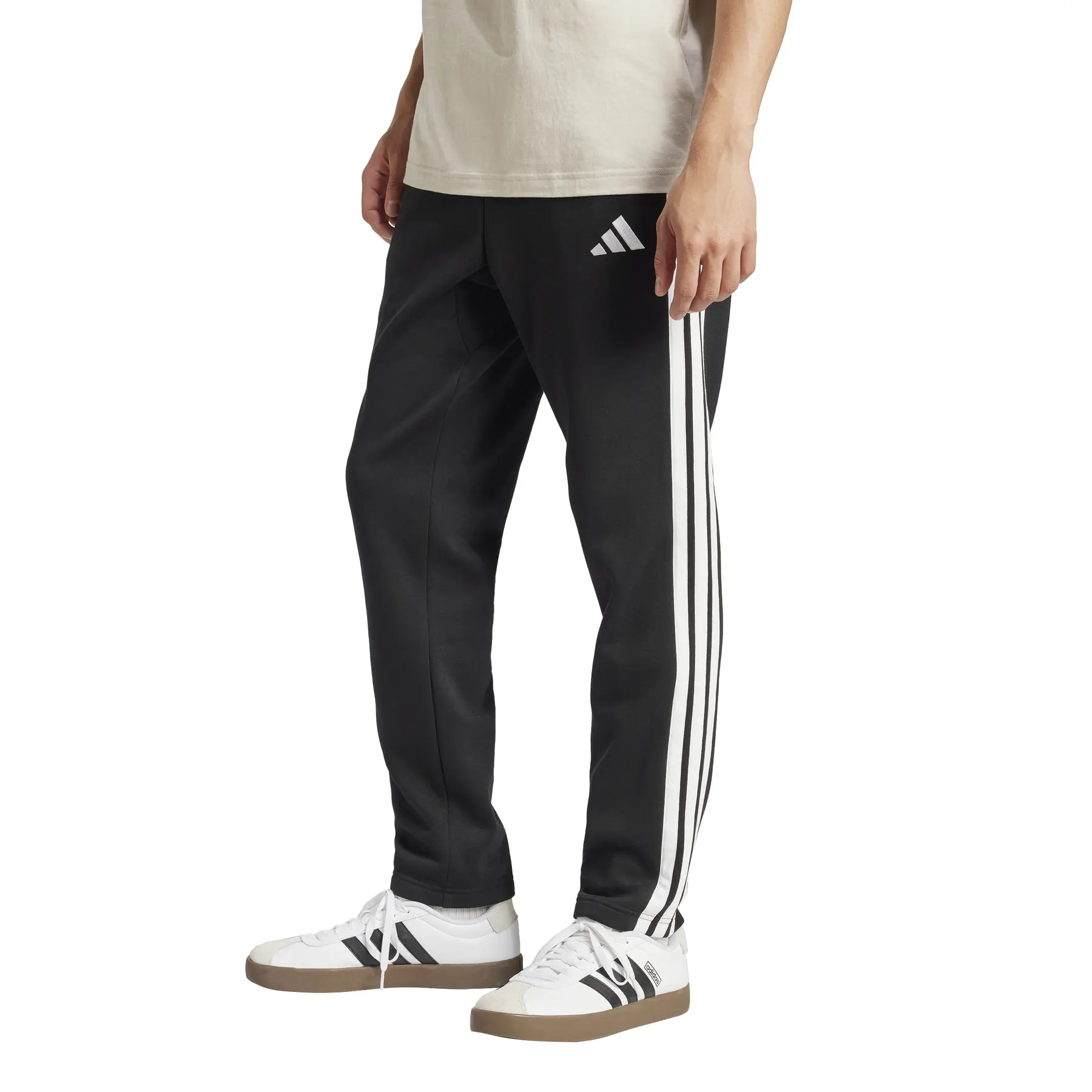 Open Hem Jogging Trousers adidas Essentials 3-Stripes Fleece