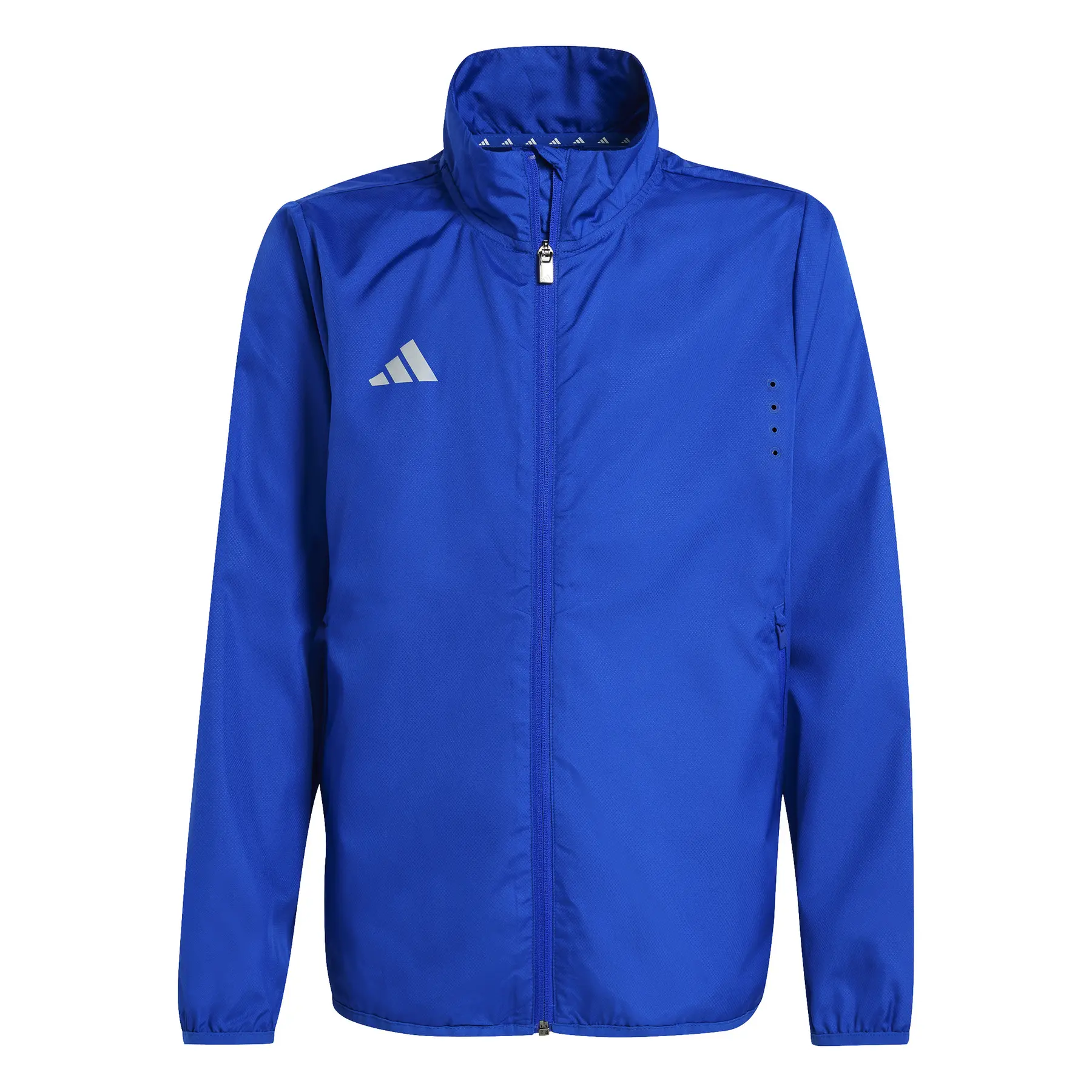 Adidas Unisex Kids Bleu Waterproof Jacket For Kids Team Wind.rdy