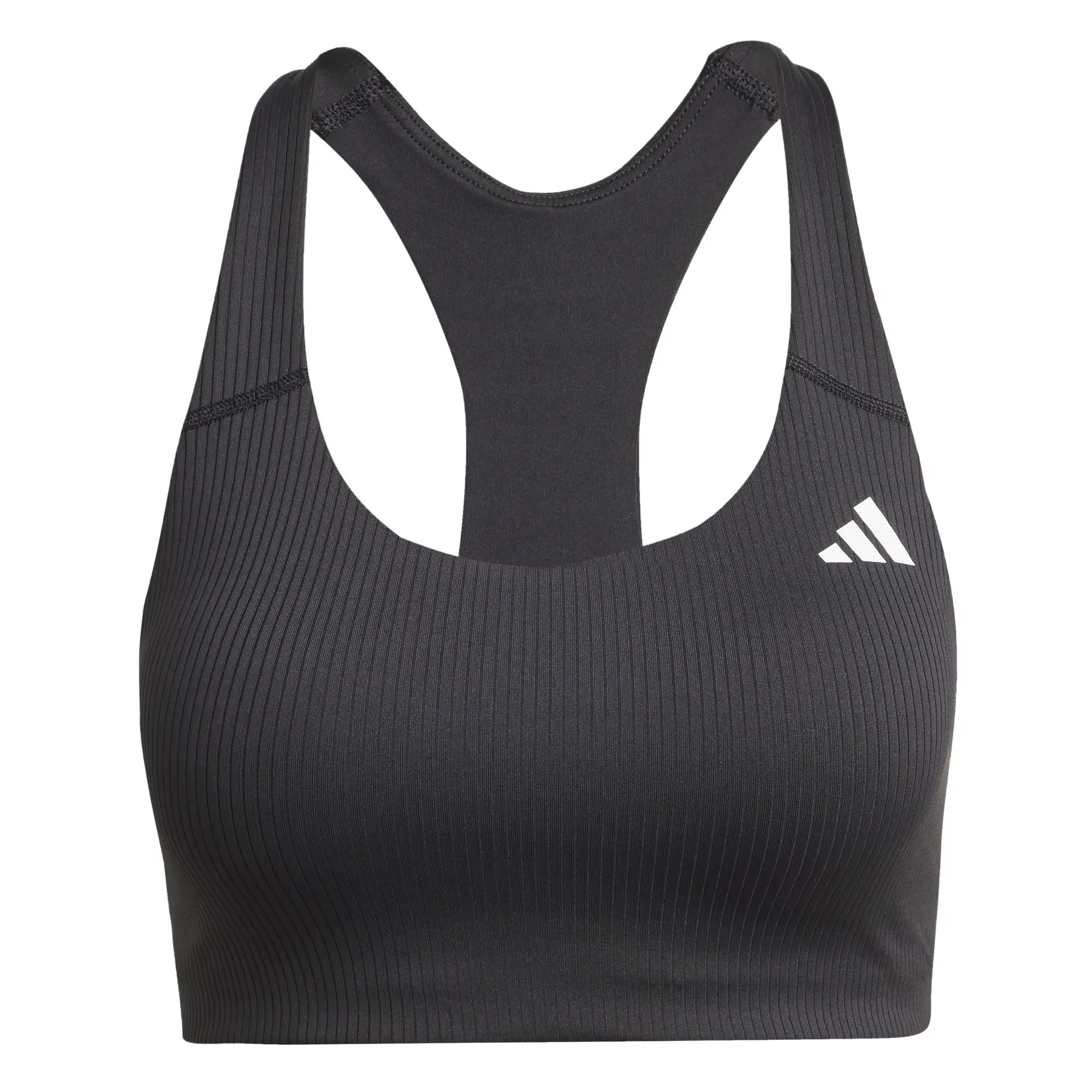 Rippenshirt mit mittlerer Unterstützung für Damen adidas PowerReact