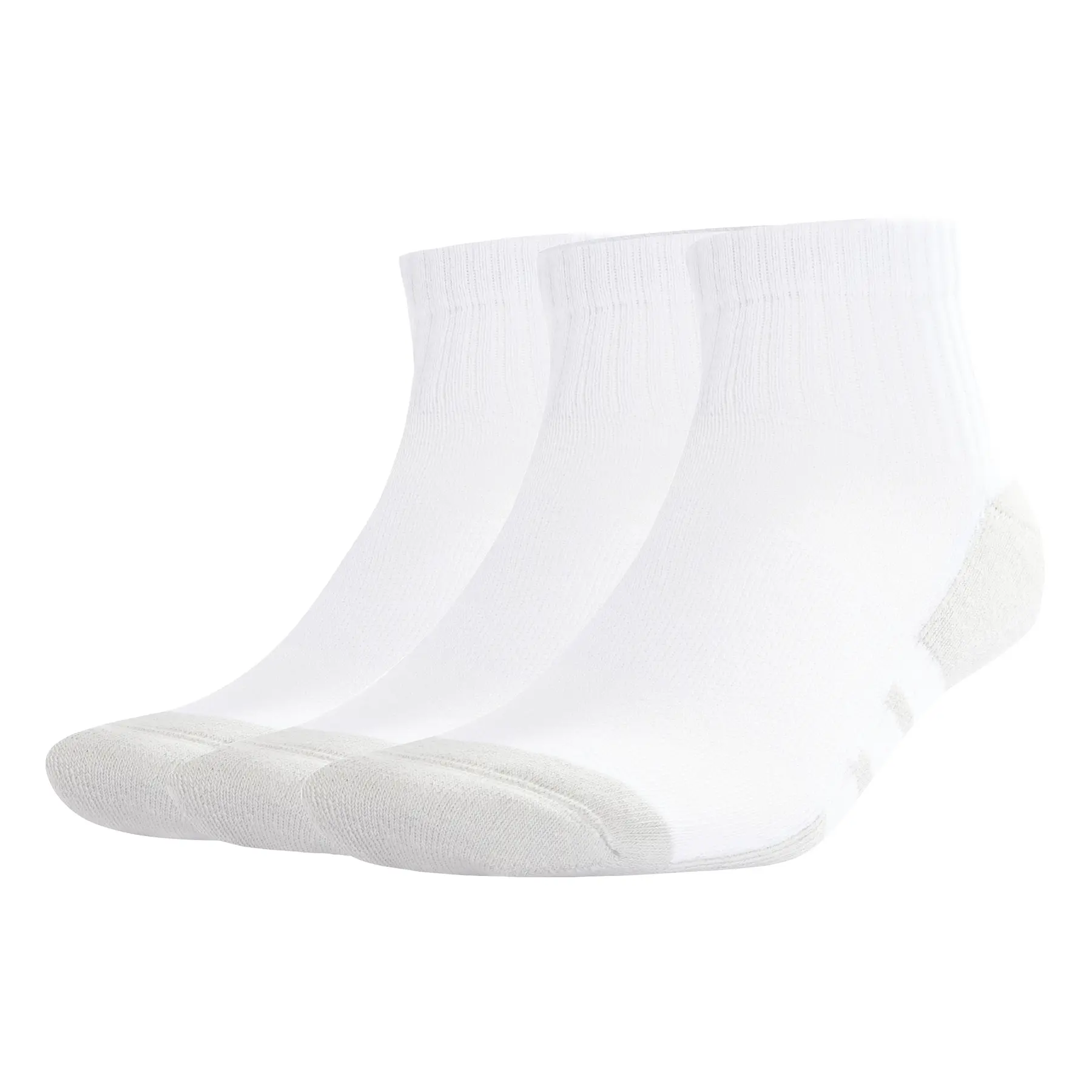 Adidas Unisex Blanc Football Socks Essentials Climacool Quarter (X3)
