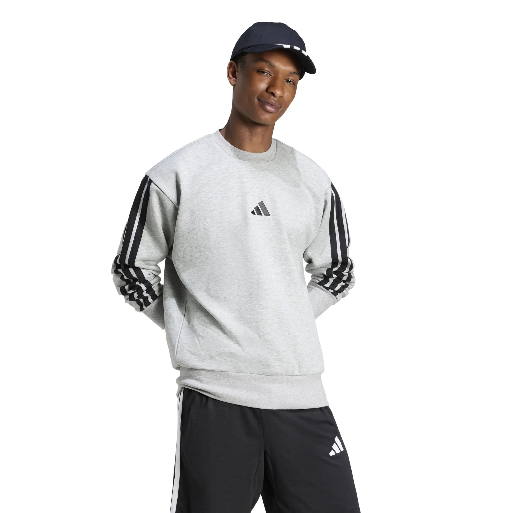 Sweatshirt adidas Essentials 3-Stripes Fleece | Handball-Store
