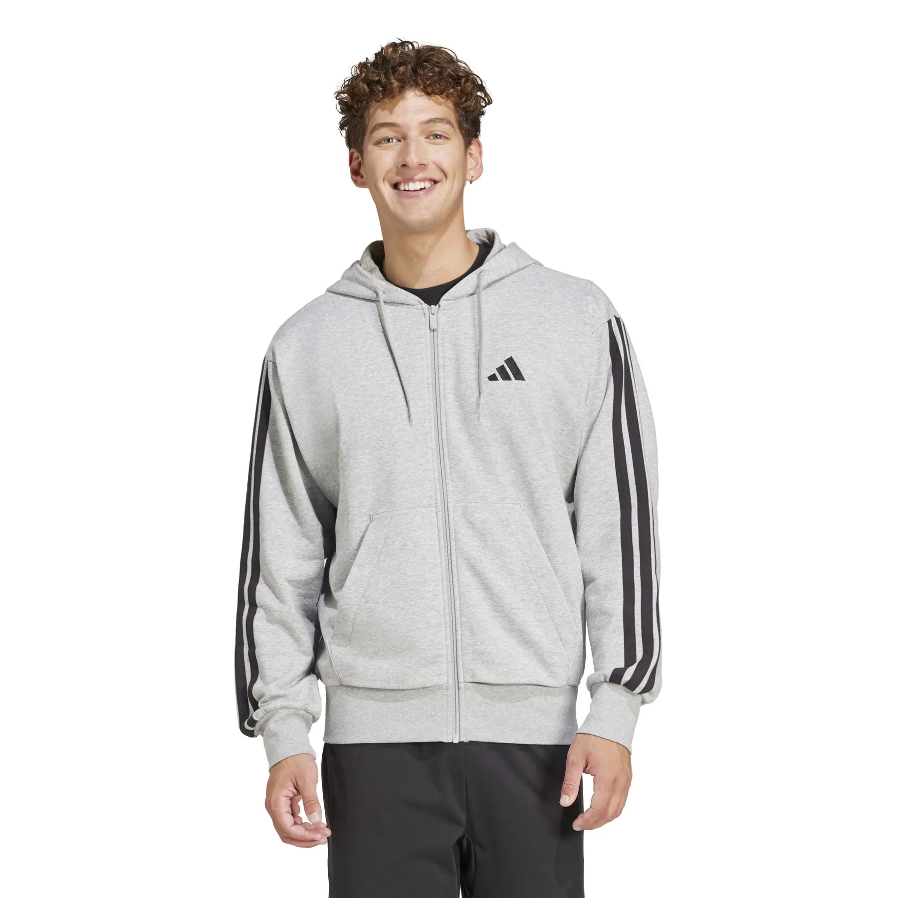 Zip-up hoodie adidas Essential 3-Stripes | Foot-Store