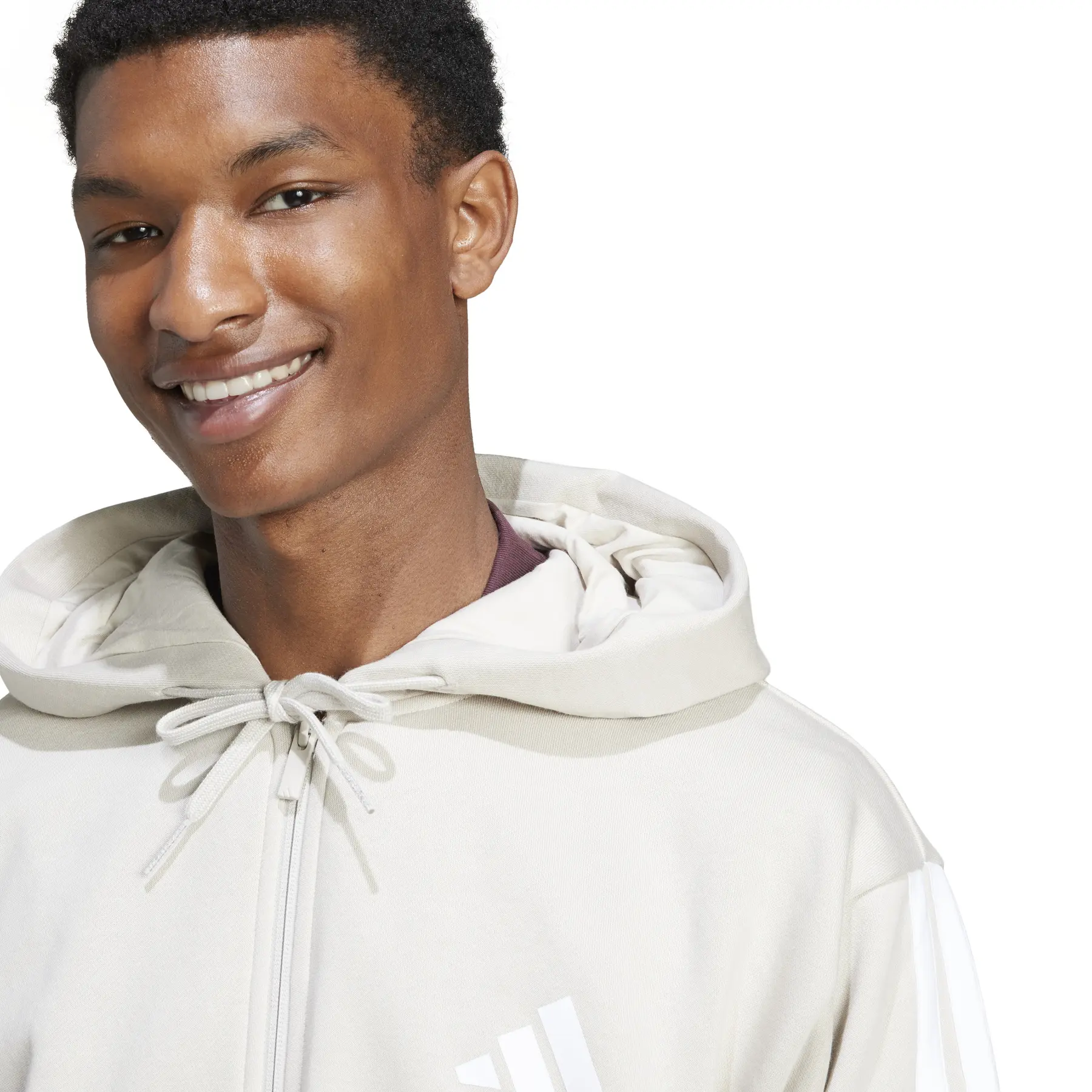 Hooded sweatshirt adidas Essentials 3-Stripes Fleece | Foot-Store