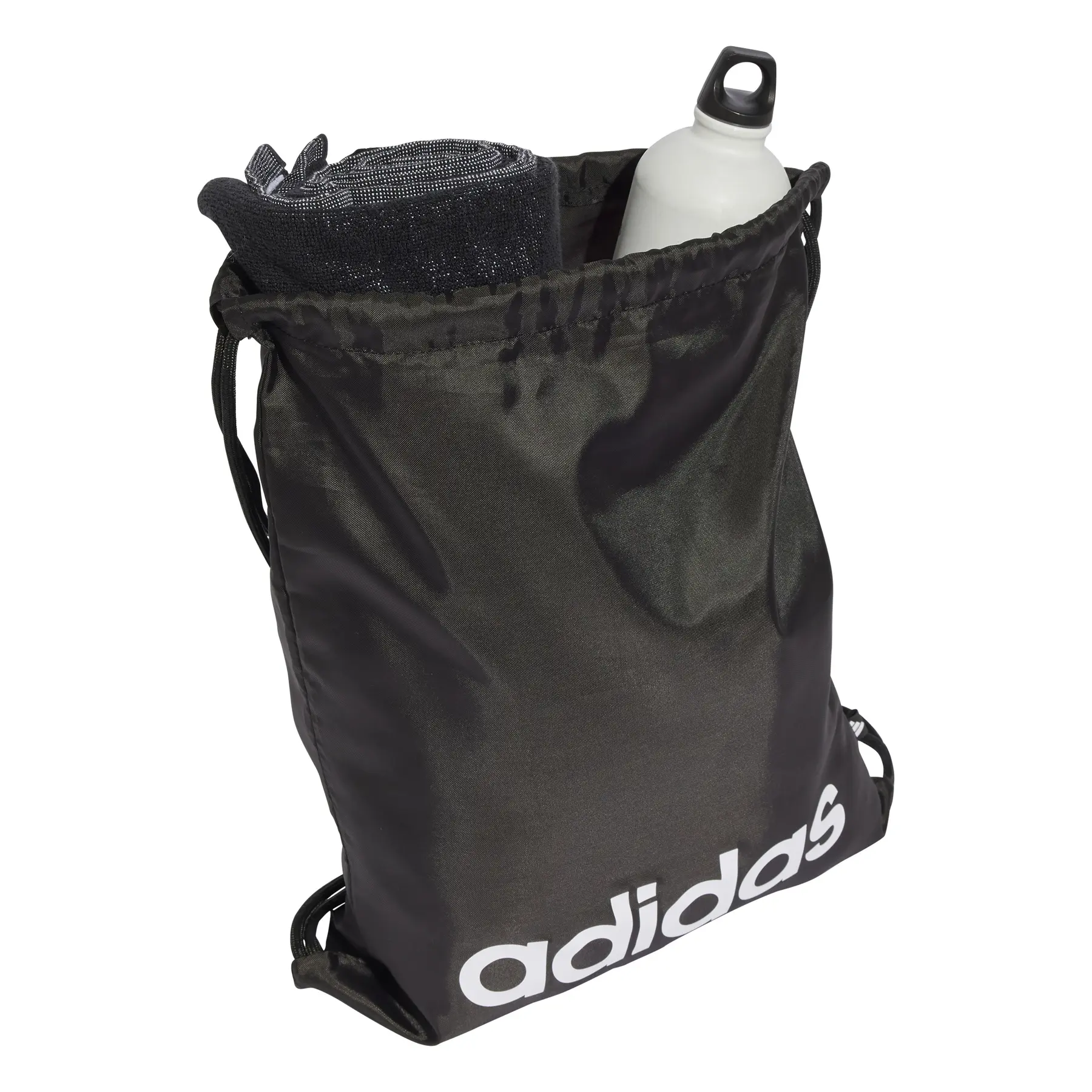 adidas backpack drawstring ALLIANCE 3 Sackpack with a top Adidas Drawstring Backpack | Black