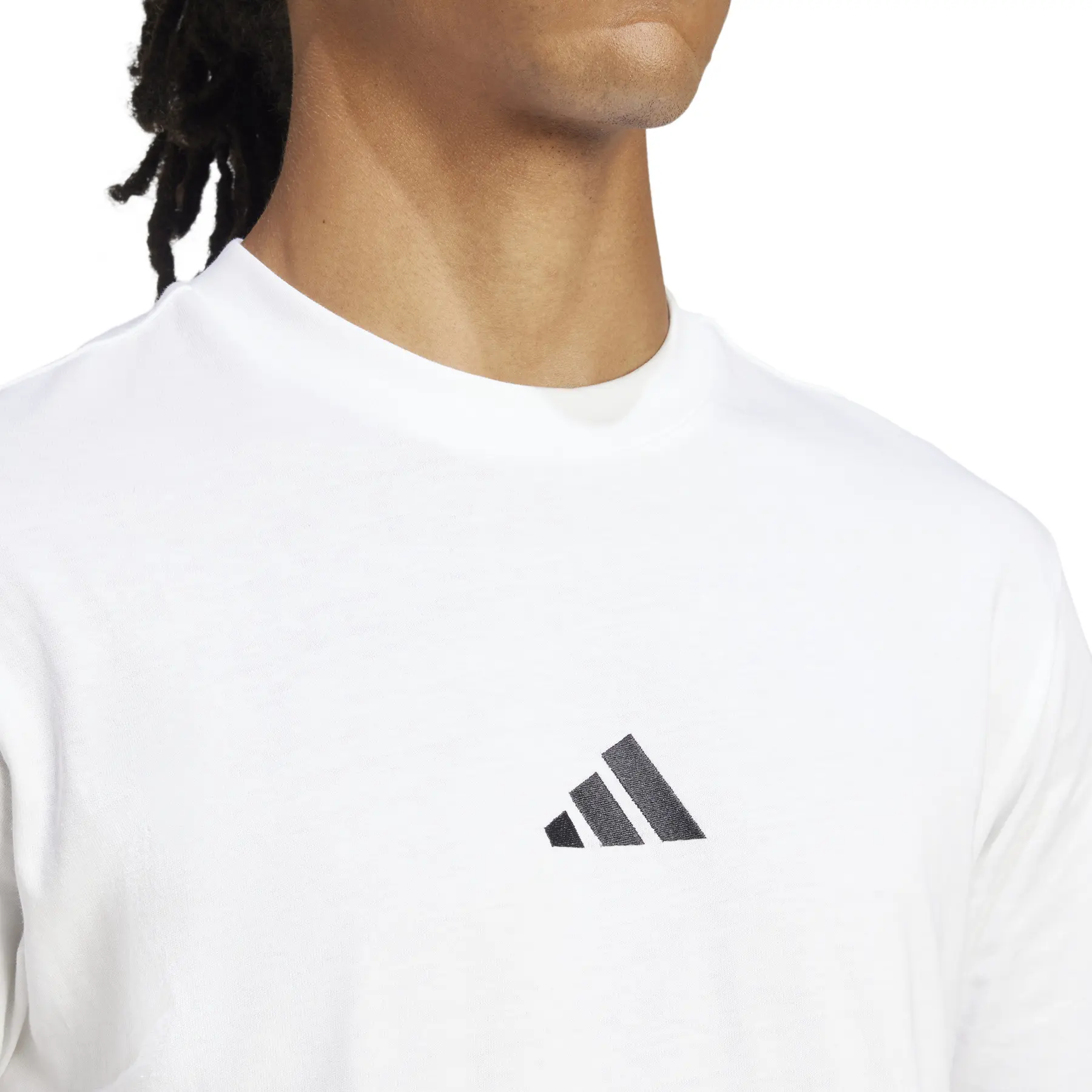 JULYNINE THE BASIC白Tシャツ Simple jersey T-shirt adidas Essentials Small Logo | Foot-Store