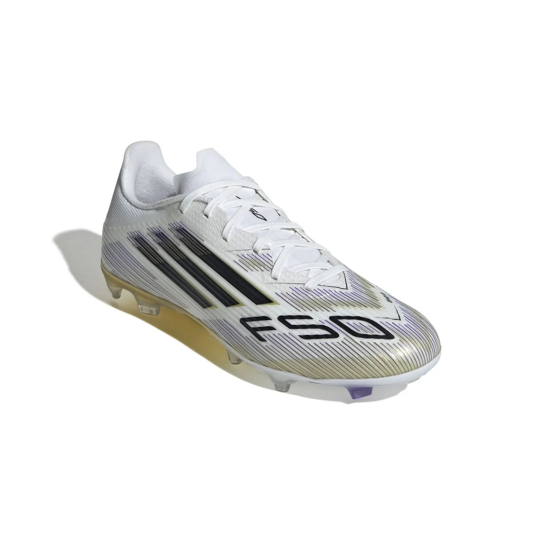 シューズ adidas F50 ag adidas Soccer Cleats F50 ELITE AG White/Core Black/Solar Yellow