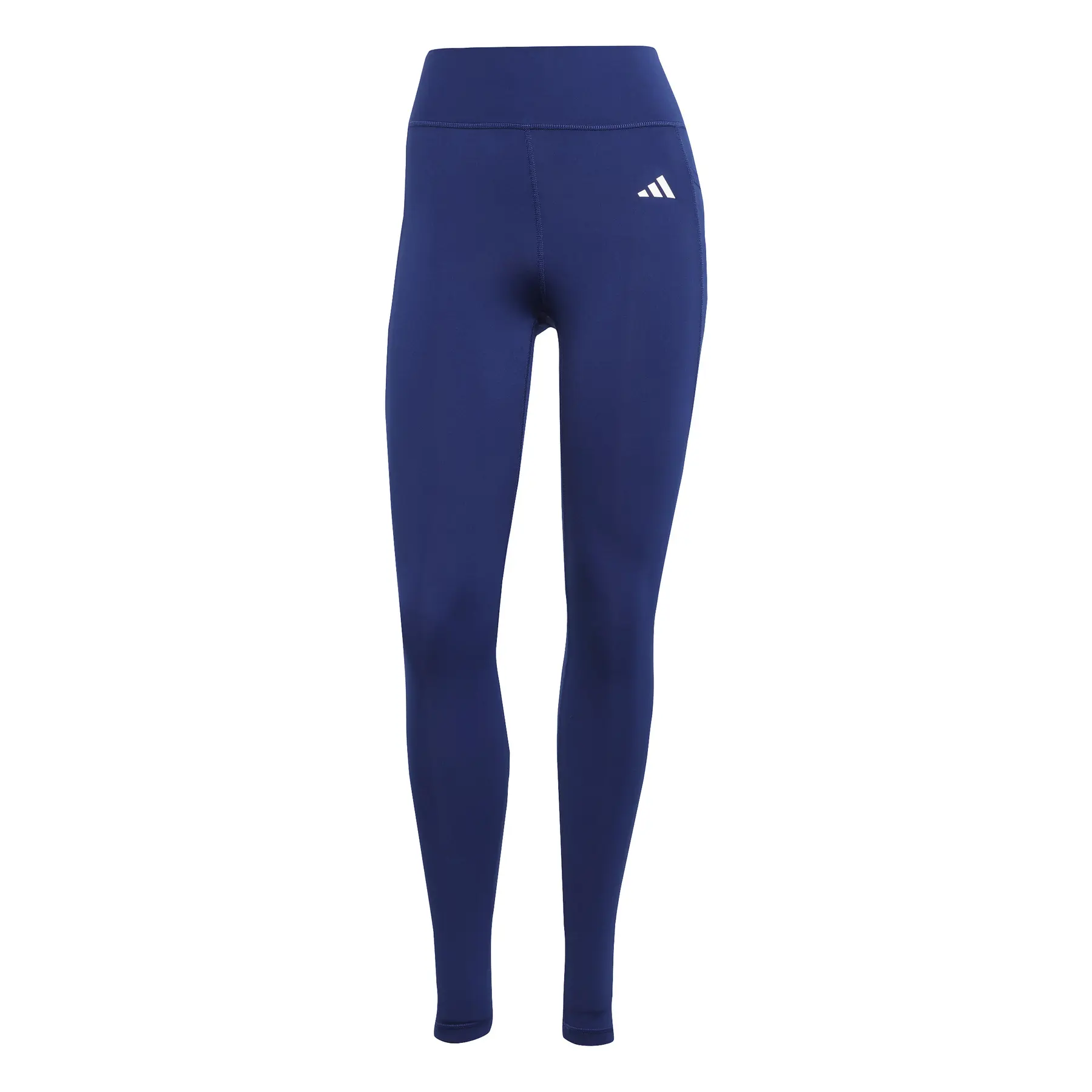 Adidas Women's Bleu Leggings With Hidden Pocket Optime Essentials
