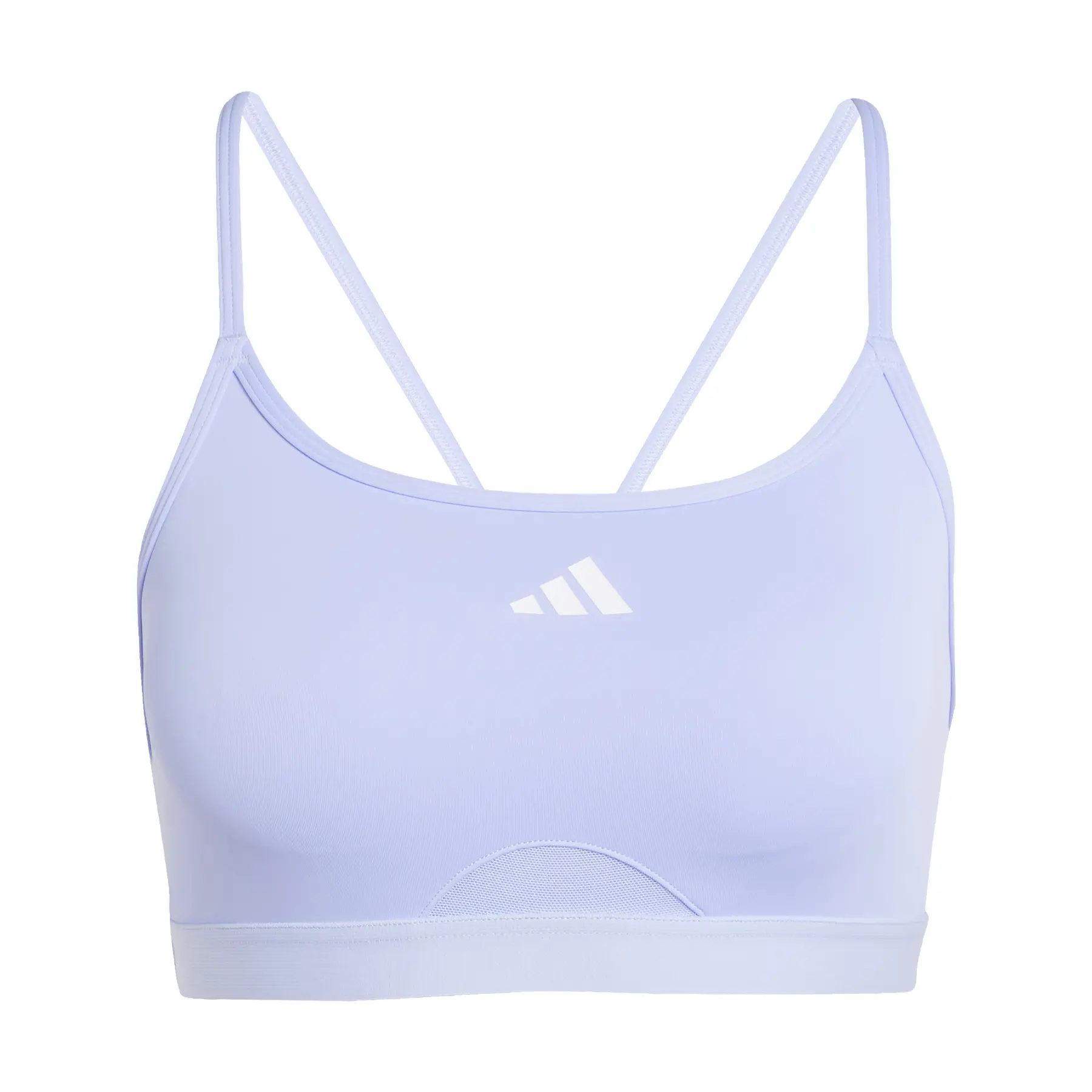 Damen-Sport-BH adidas Aeroreact 3-Stripes