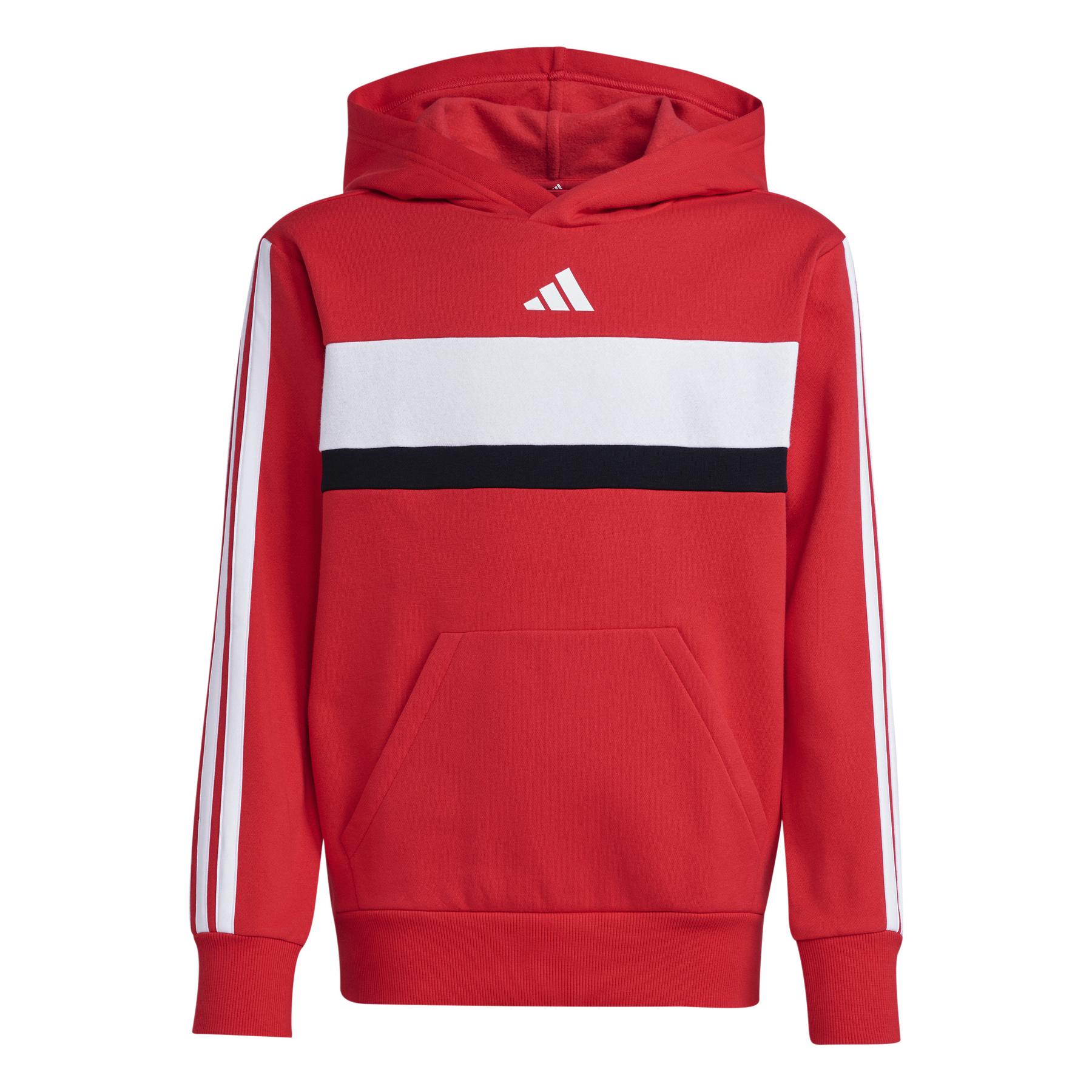 4067905886722 - Hoodie Kinder adidas Seasonal Essentials Tiberio 3-Stripes Fleece