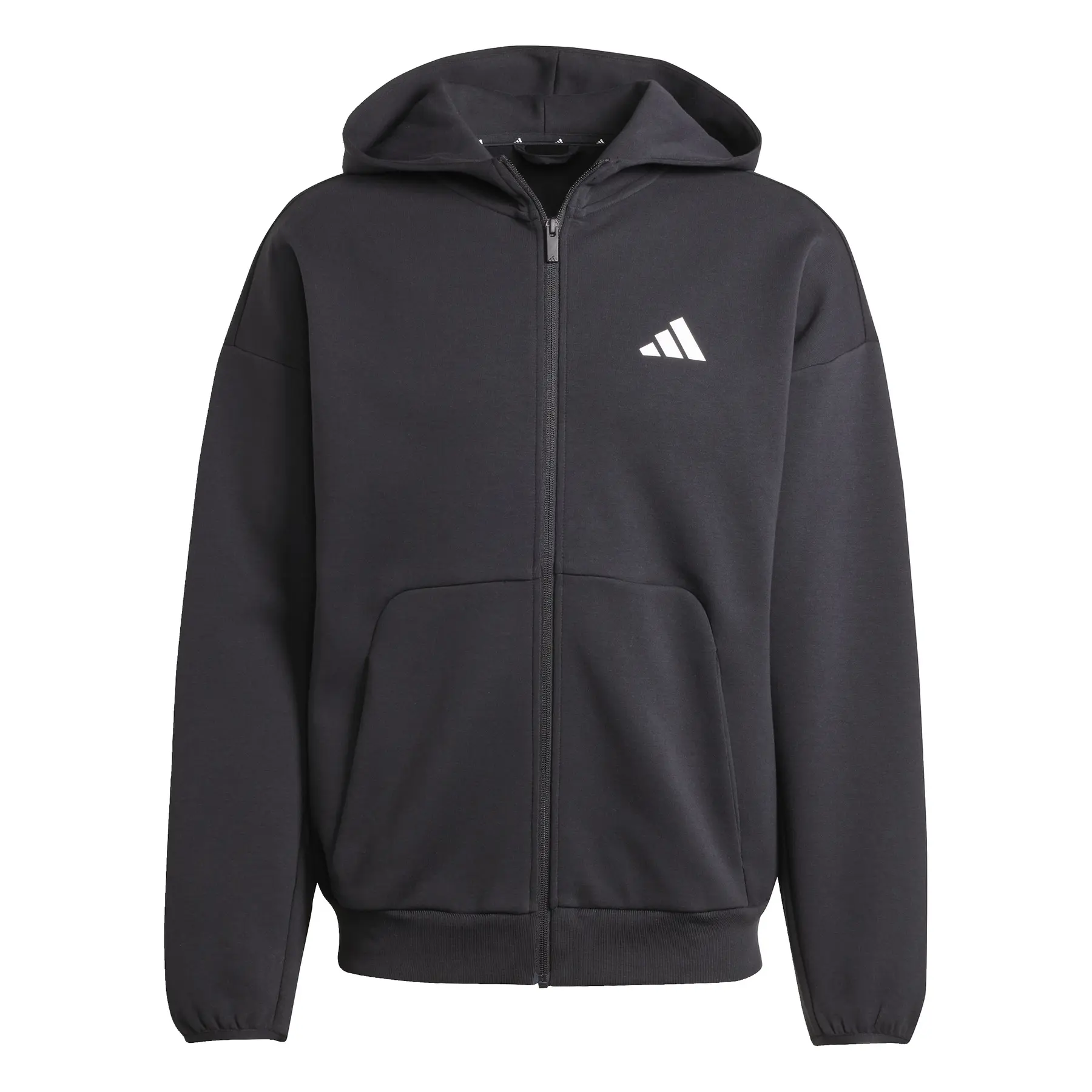 Felpa con cerniera a cappuccio adidas Future Icons Small Logo