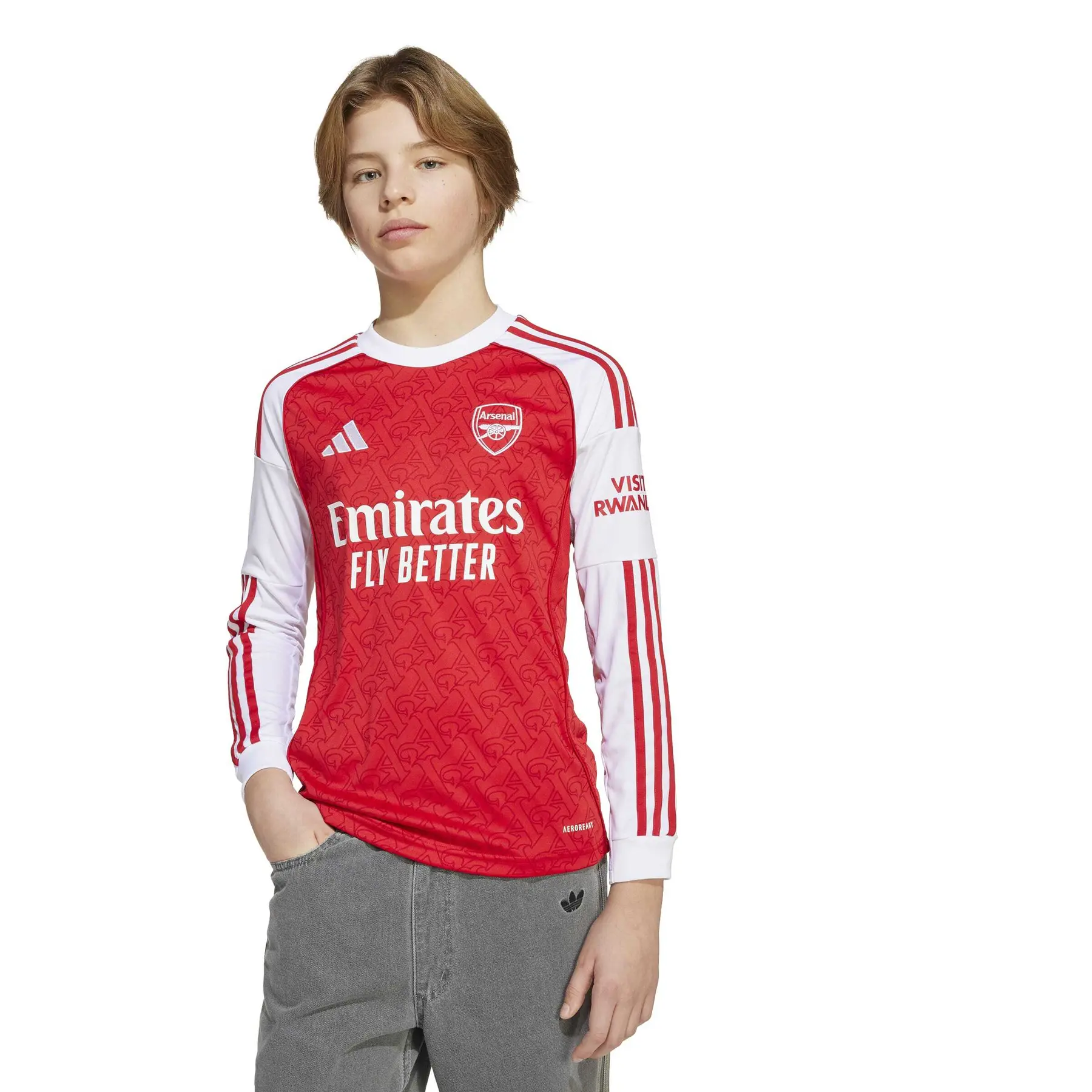 Arsenal Kids Long Sleeve Home Kit 2025/26 | Foot-Store