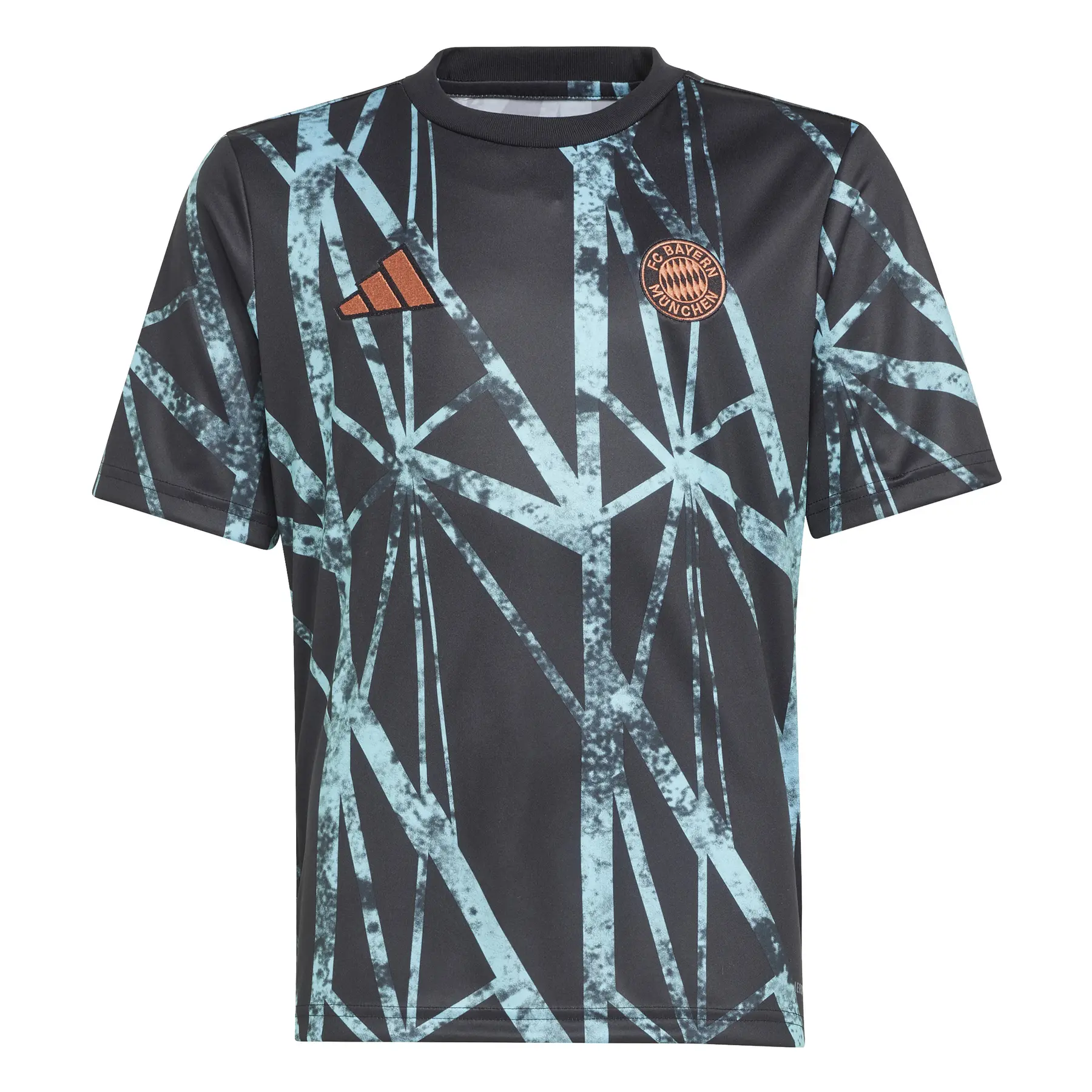 Prematch-Trikot Kinder Bayern München 2024/25 - Noir - male - Size: 9/10 ans