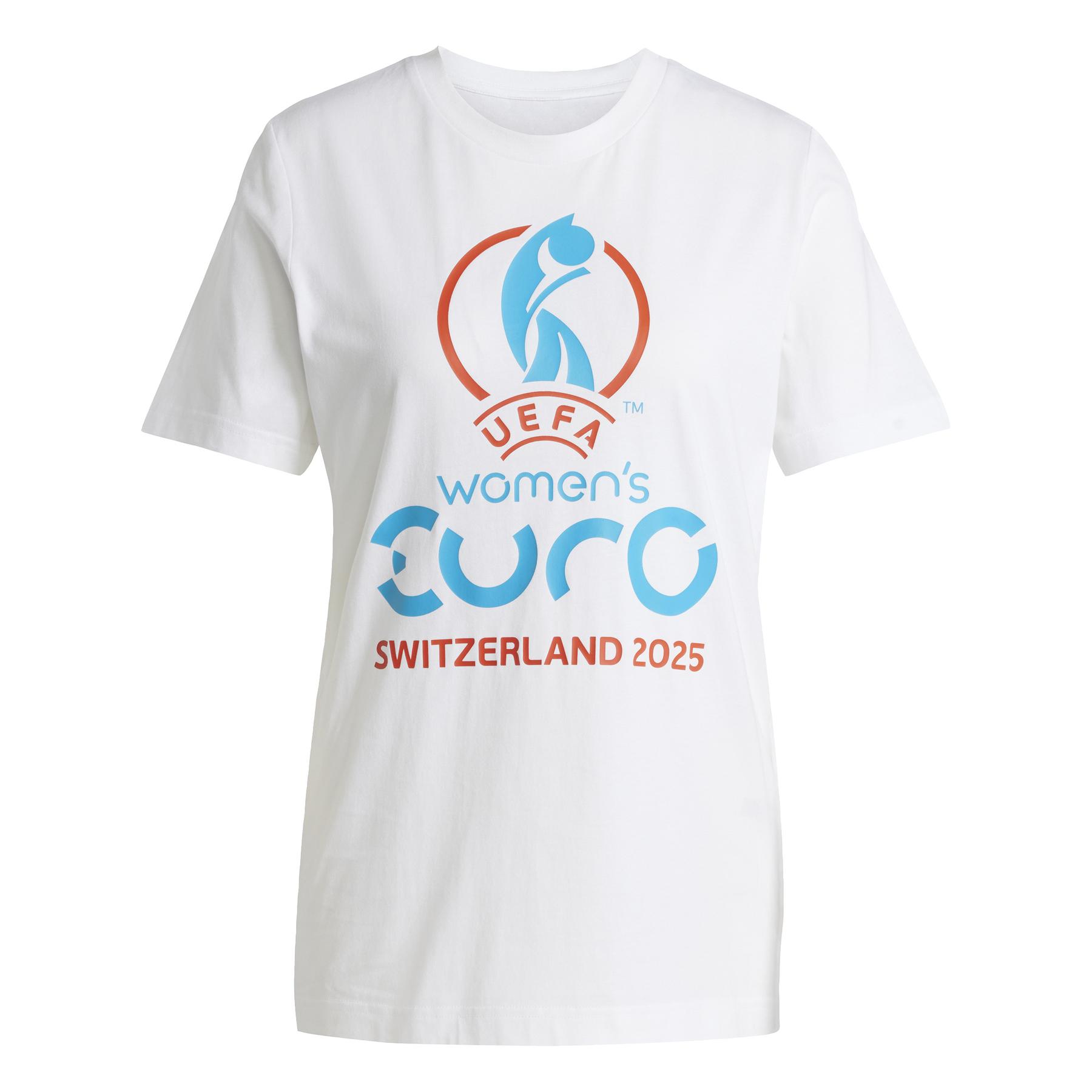 4067901112238 - T-Shirt adidas Official Emblem Euro 2025