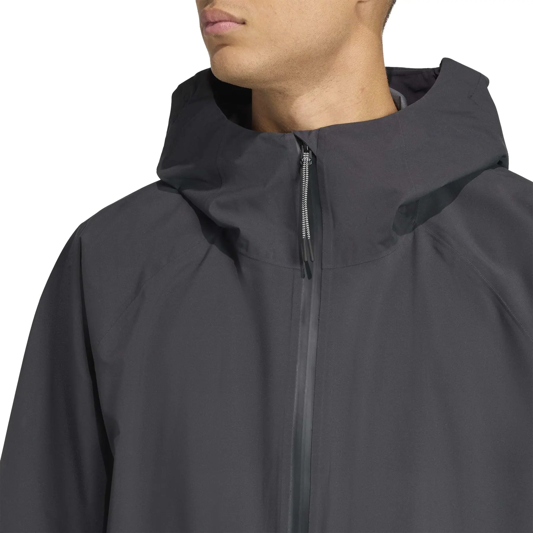 Waterproof jacket with zipped hood adidas Myshelter Climaproof