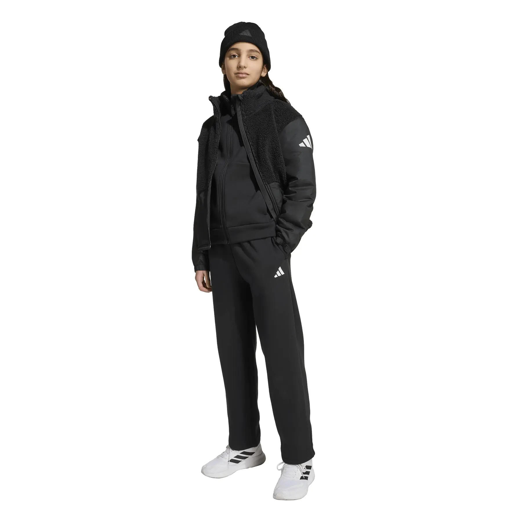 フリースジャケット Children's jacket adidas Sherpa | Foot-Store