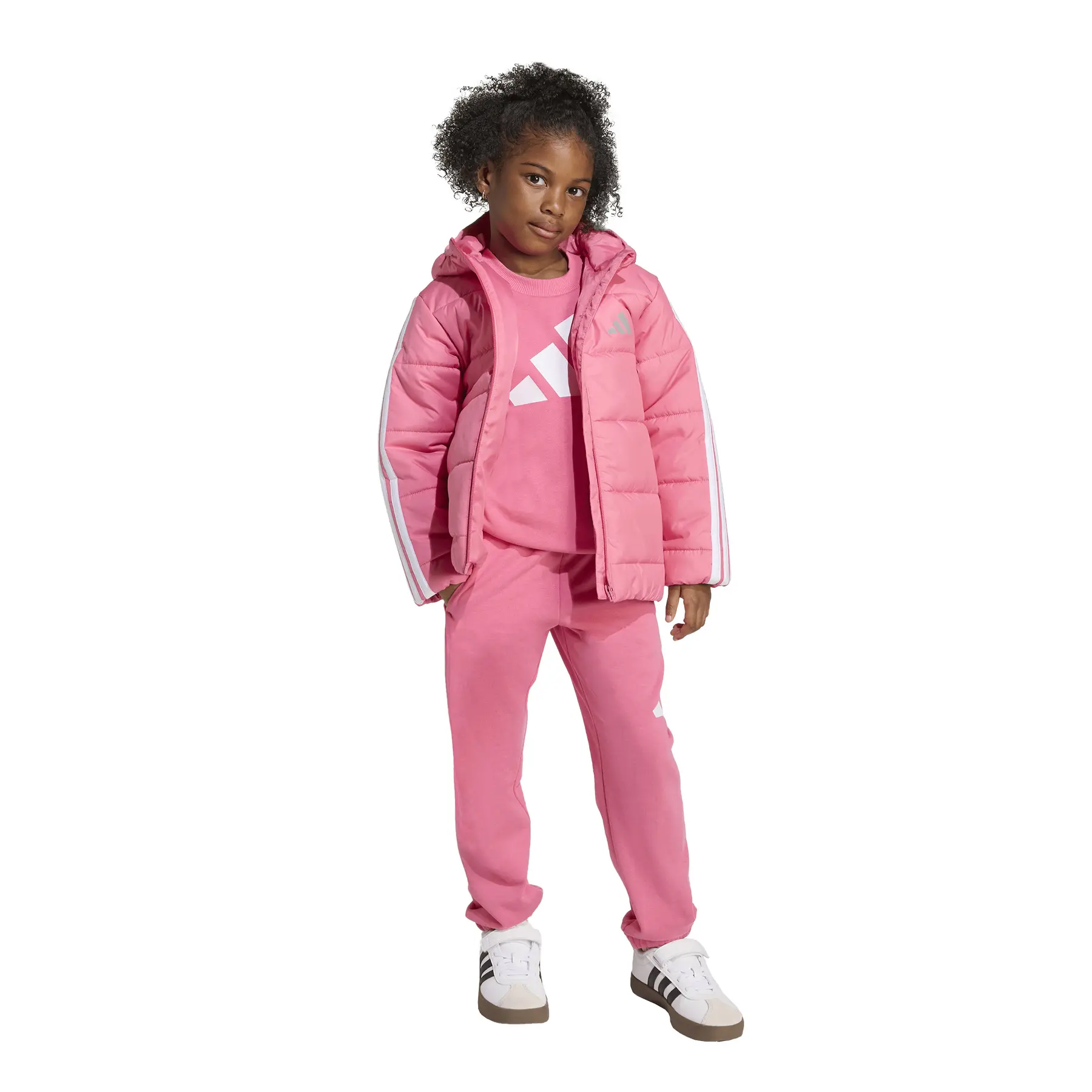Kids' mini puffer jacket adidas Essentials 3-Stripes | Handball-Store
