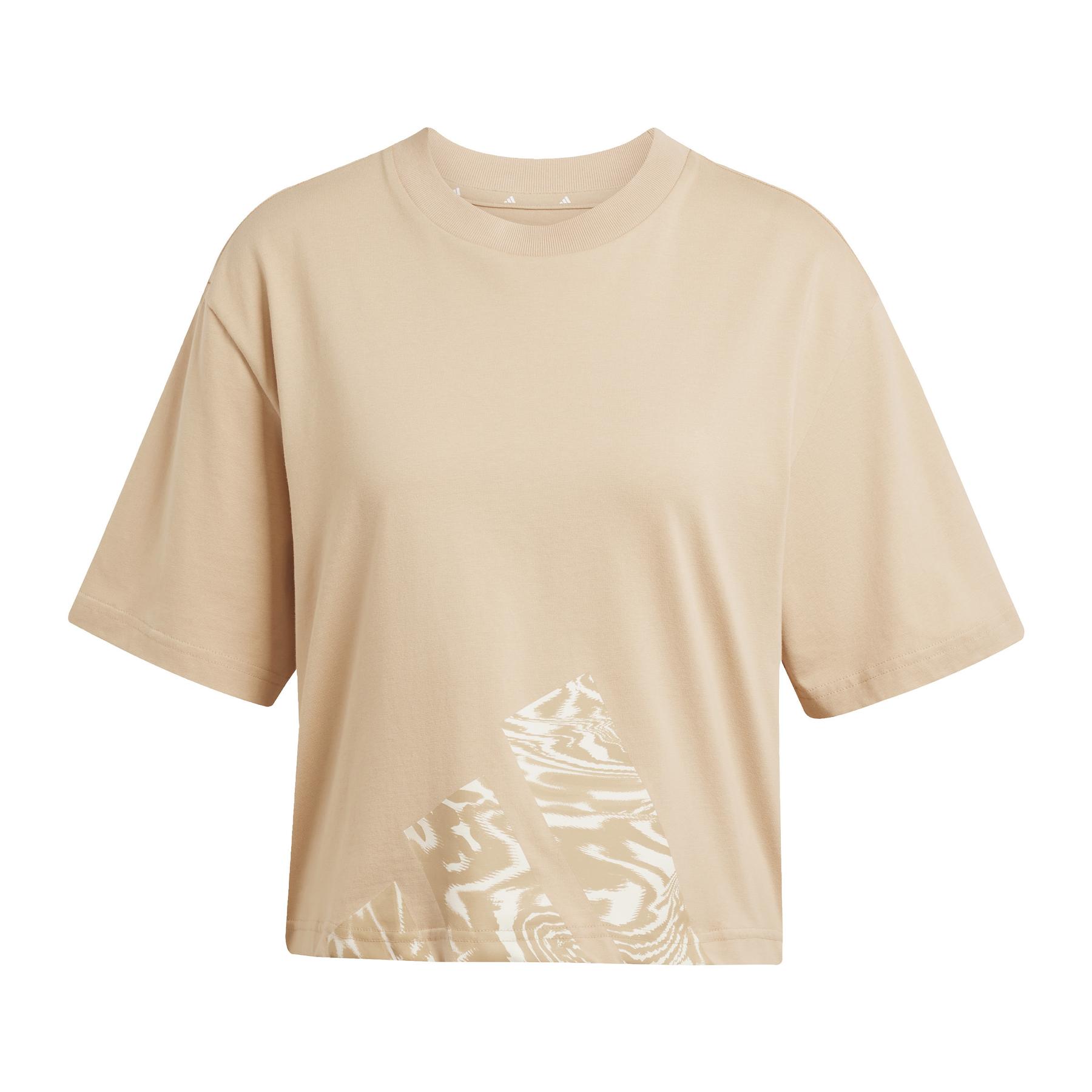 4067902294124 - T-Shirt adidas Essentials Seasonals Animal Big Logo Boyfriend