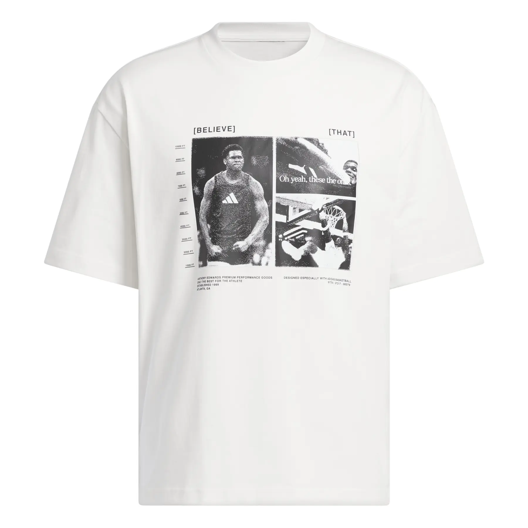T-Shirt adidas Anthony Edwards