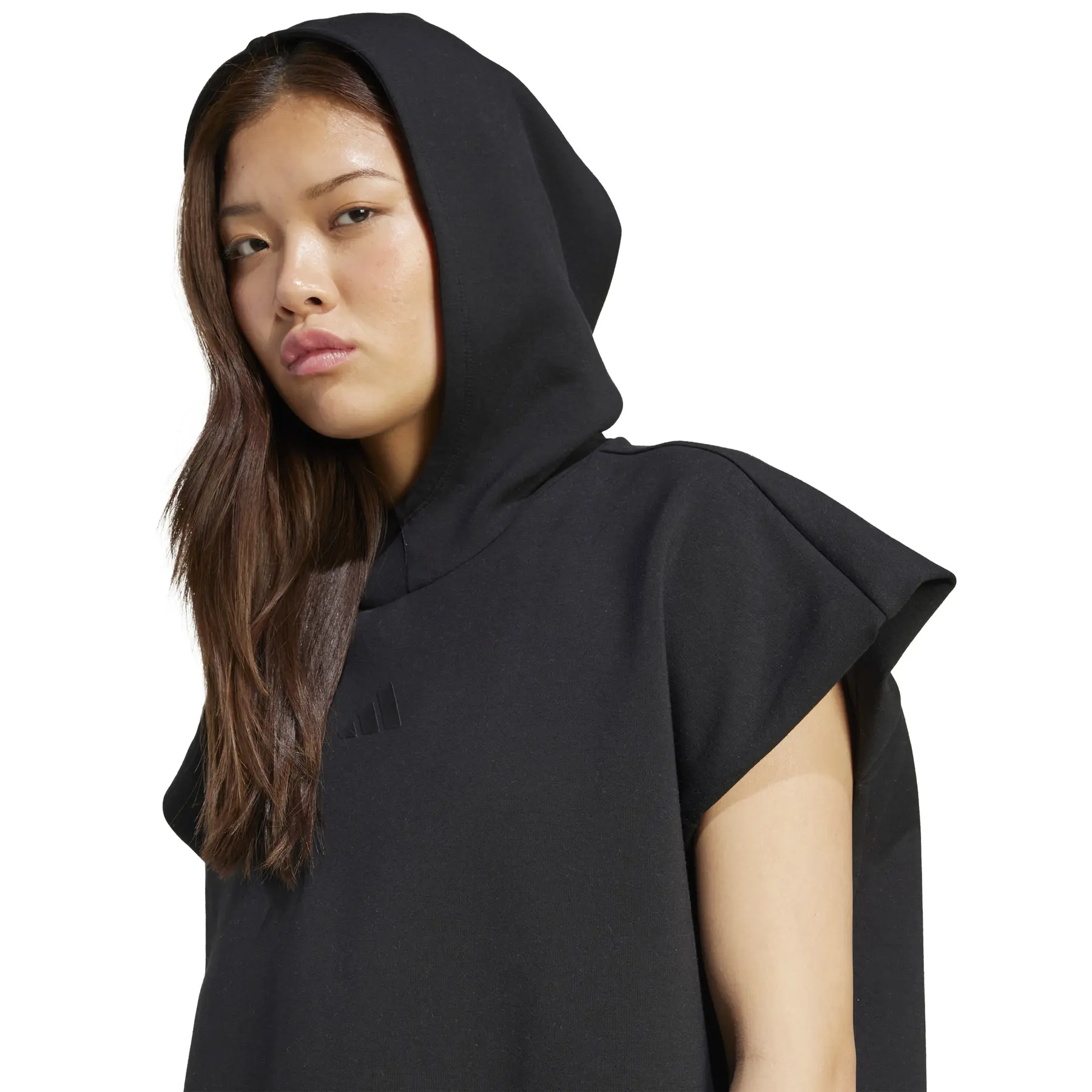Women's sleeveless hooded sweatshirt adidas Soft Lux | Foot-Store