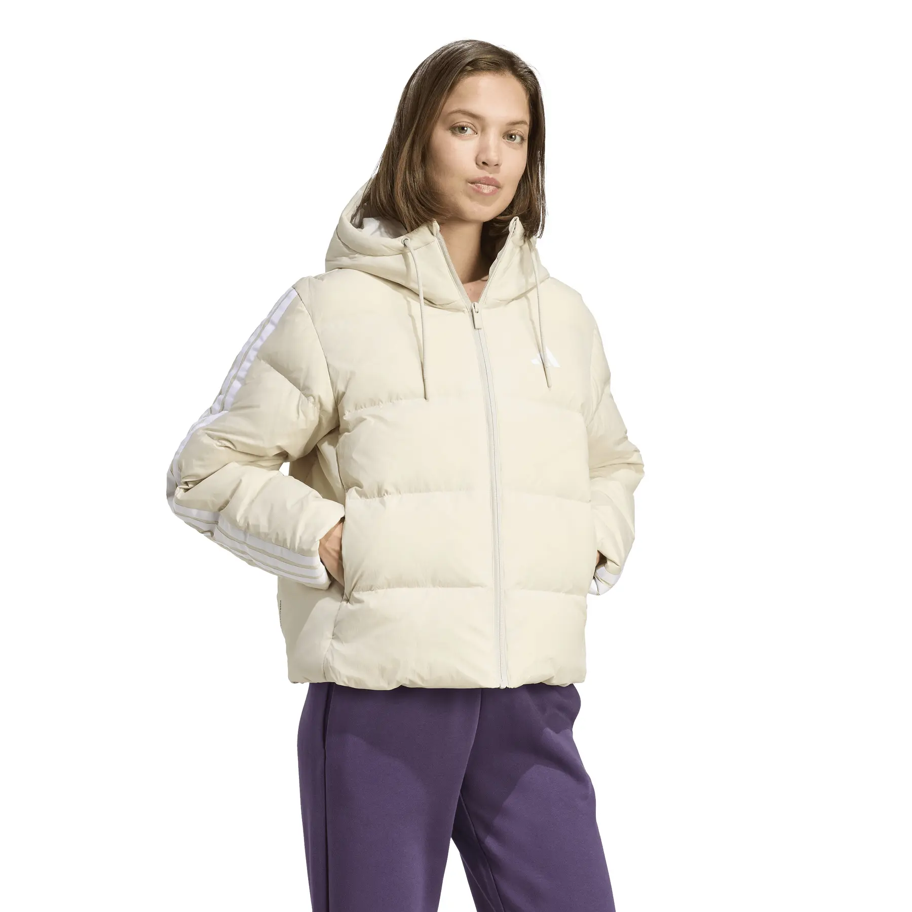Women's down jacket adidas Essentials 3-Stripes | Foot-Store