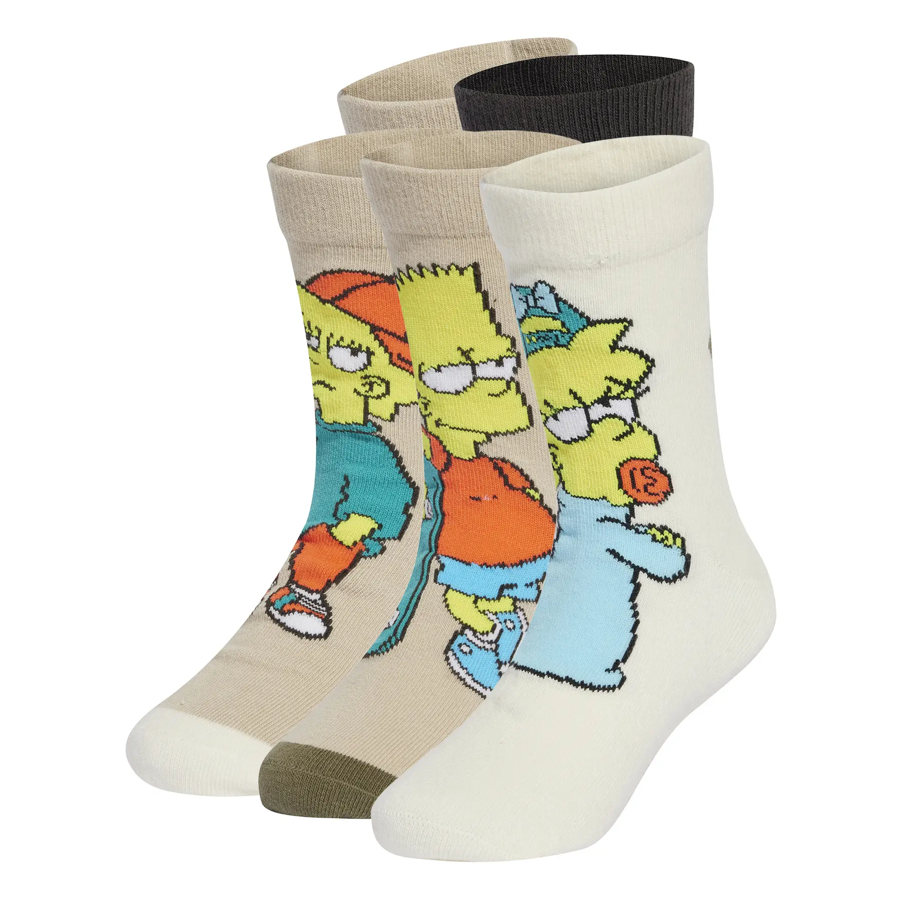 4068809482126 - Socken für Kinder adidas The Simpsons (x5)