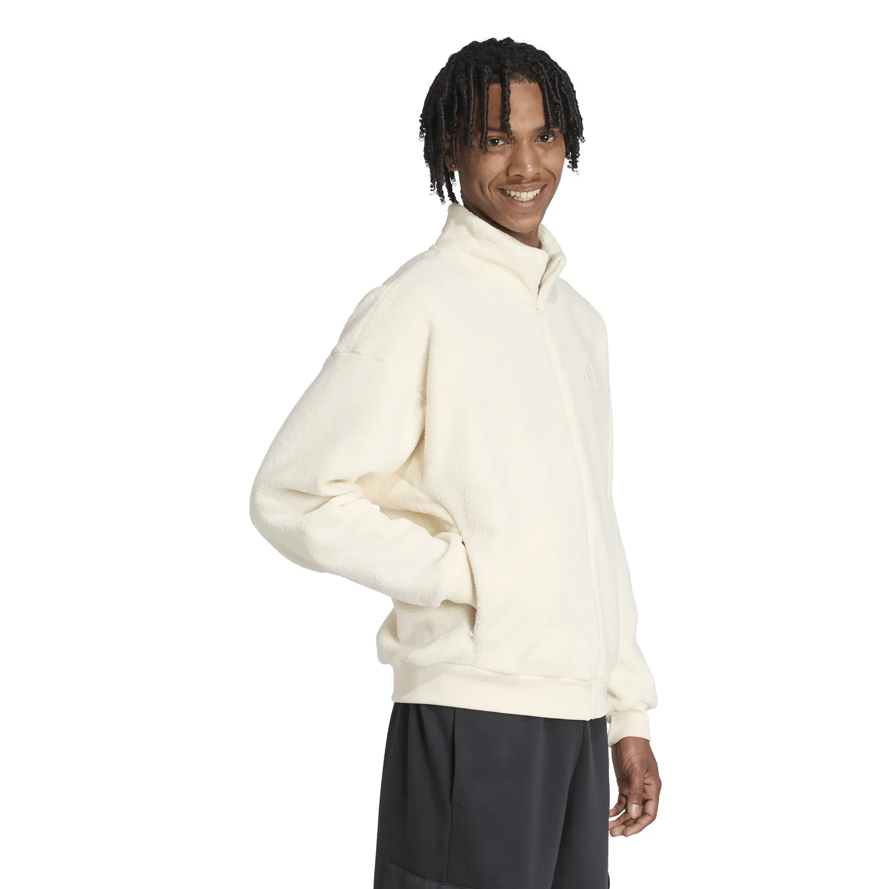 Full zip training jacket adidas Future Icons Logo Low Pile