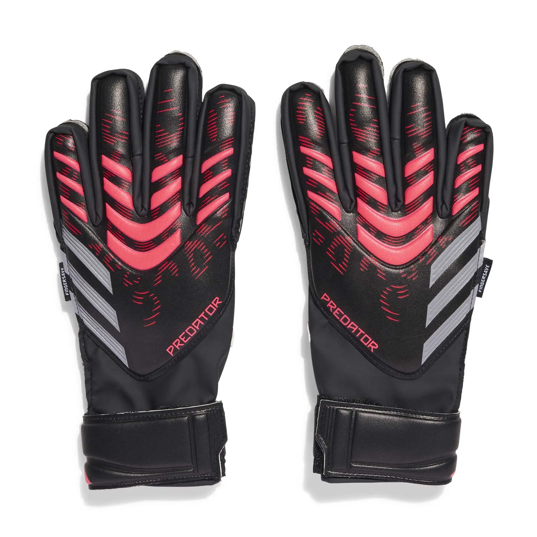 Photos - Goalkeeper Gloves Adidas Kid's goalie gloves  Predator Match Fingersave JM6829 