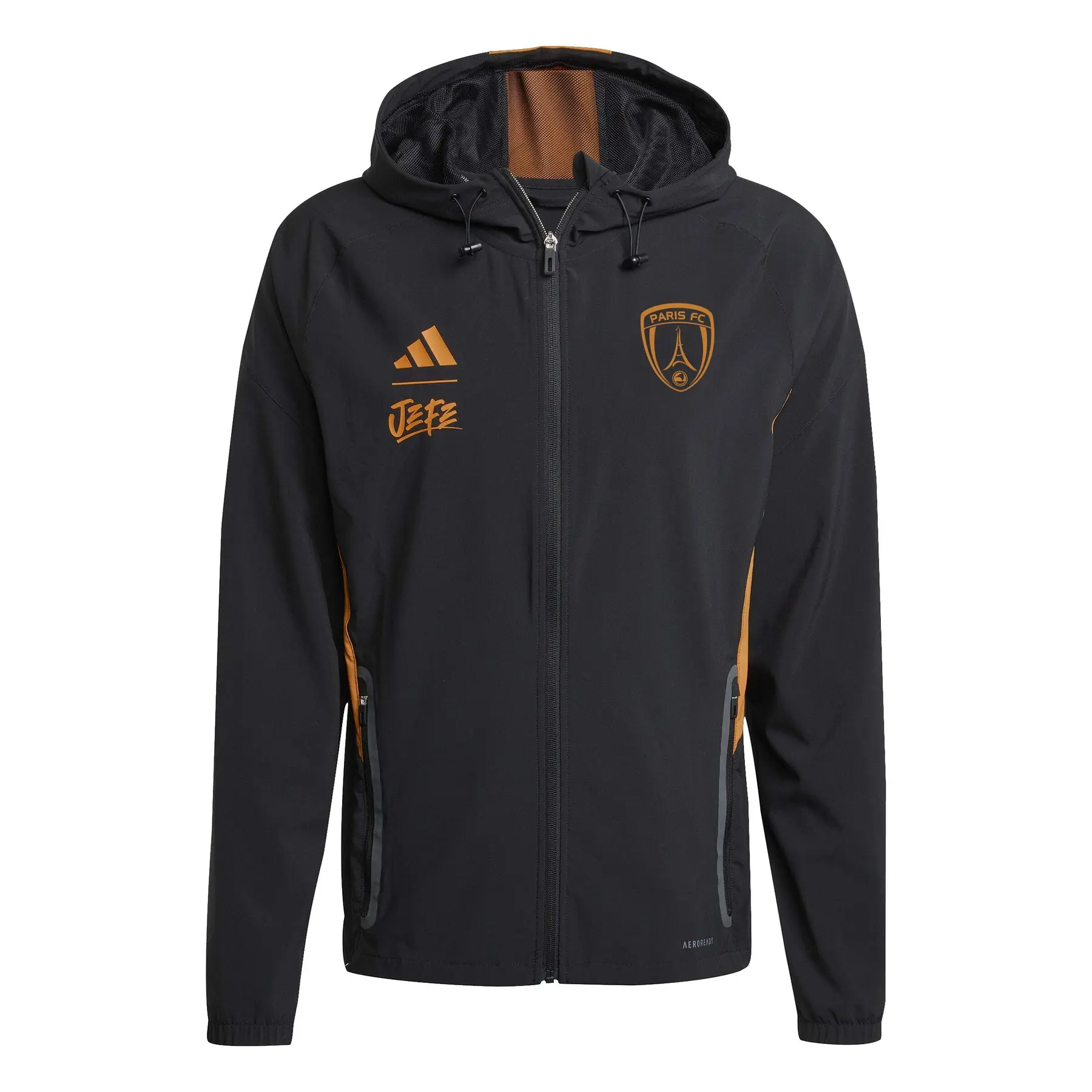 4068811355500 - Paris FC Hoodiejacke 2025 26