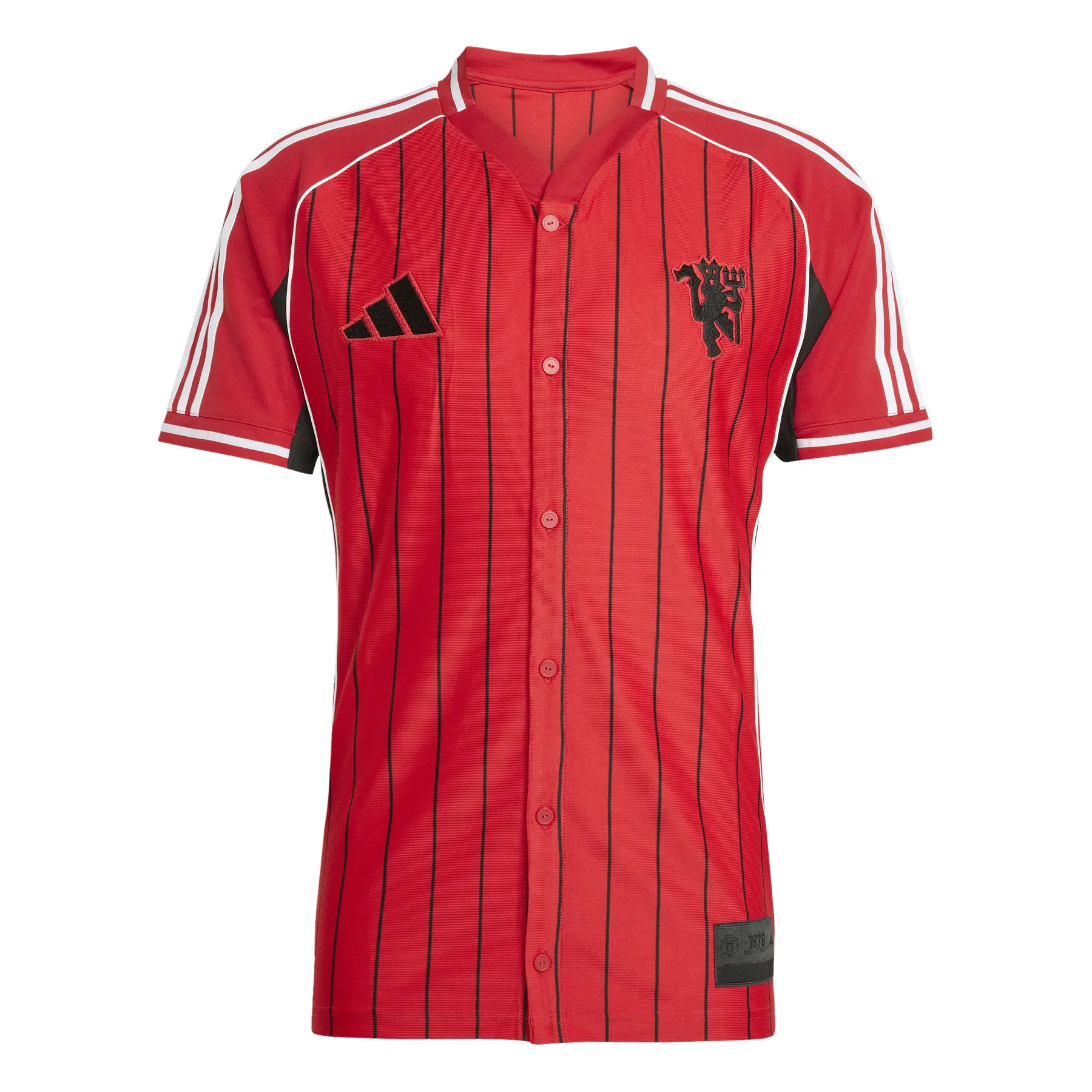 US Manchester United Baseball Fantrikot 2025/26 - Rouge - male - Size: S