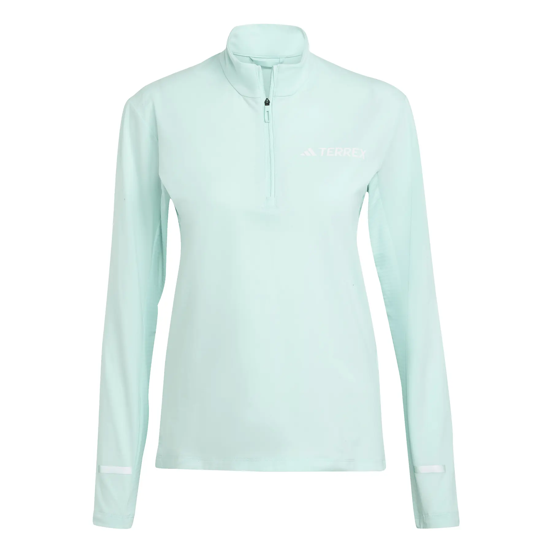 Damen Langarmhalbzipper-T-Shirt adidas Terrex Xperior