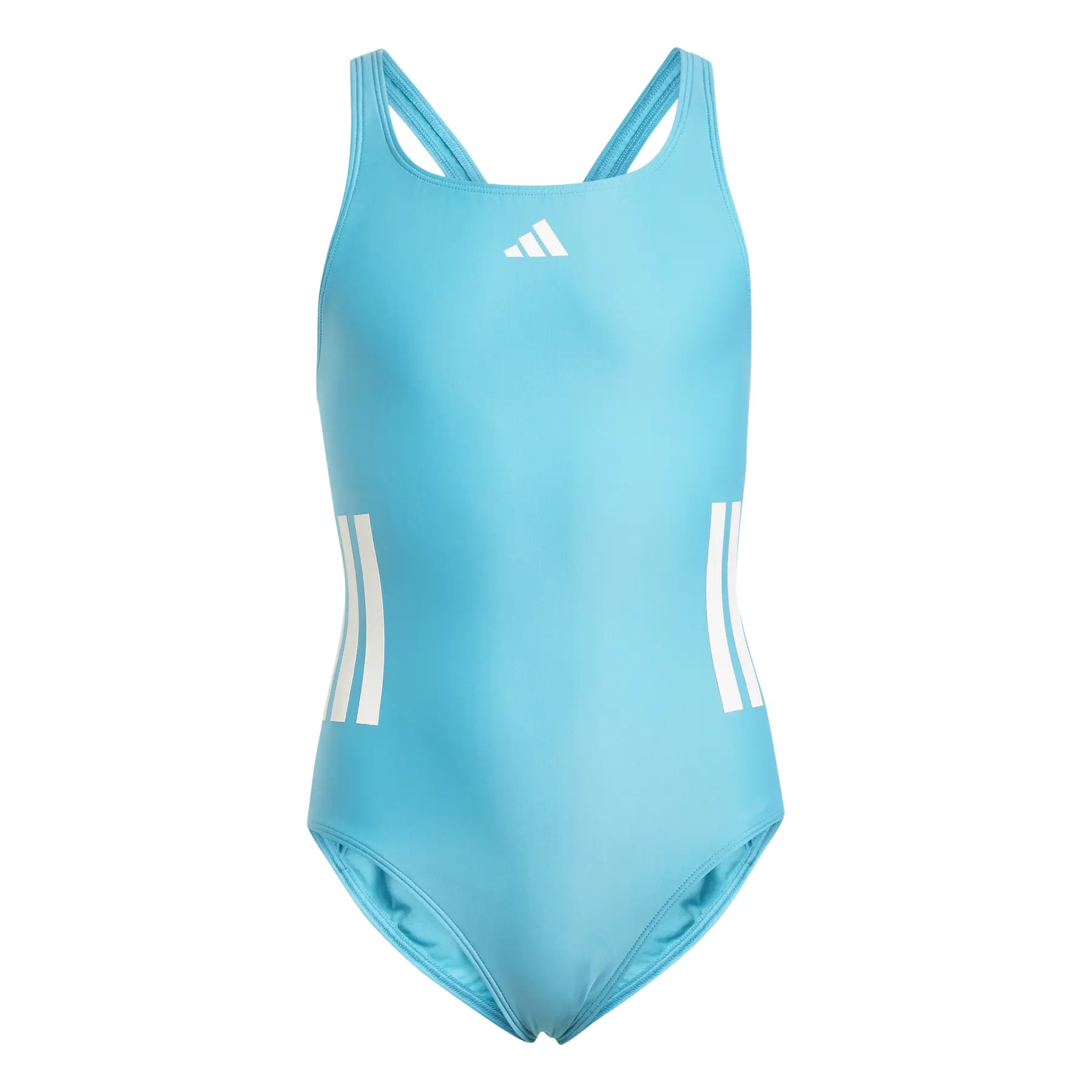 Badeanzug Für Mädchen, Einteilige Rückenpartie Adidas 3-Stripes