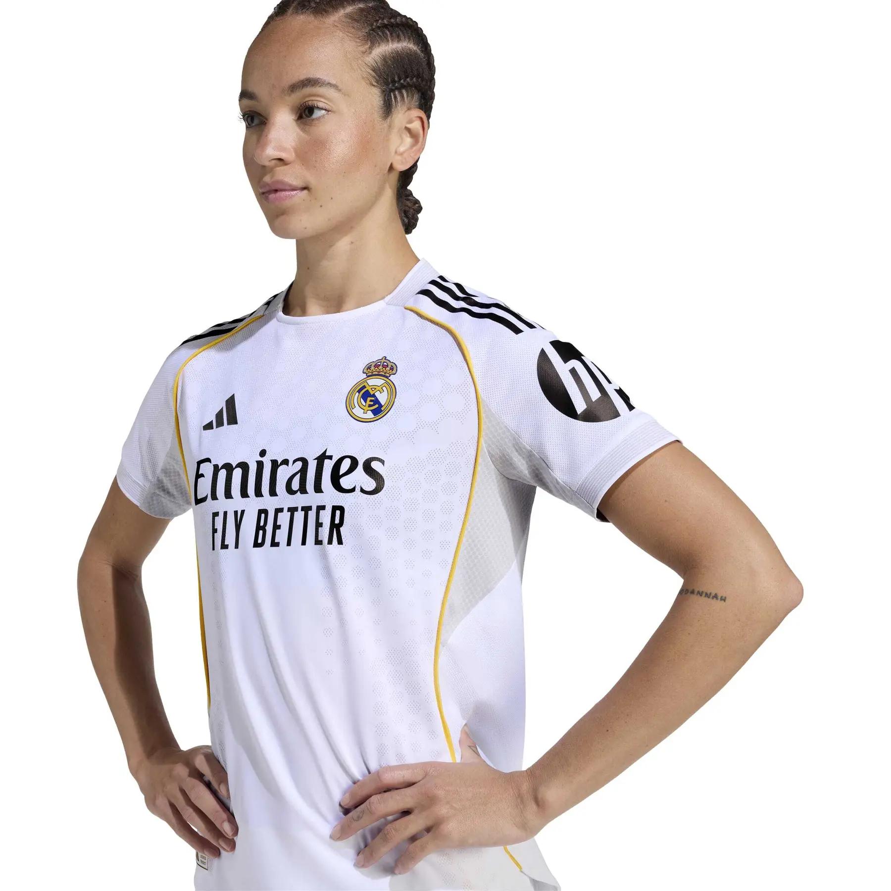 Real Madrid ホワイトシャツ 半袖 Real Madrid Women's Authentic Home Shirt Authentic 2025/26 | Foot