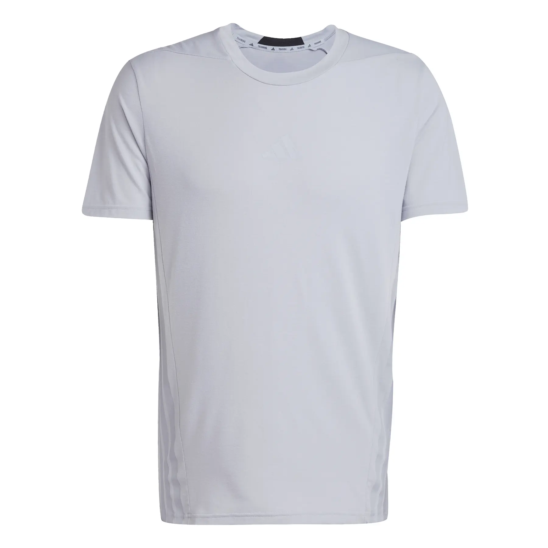 Adidas Men's Gris Jersey D4t 3-Stripes