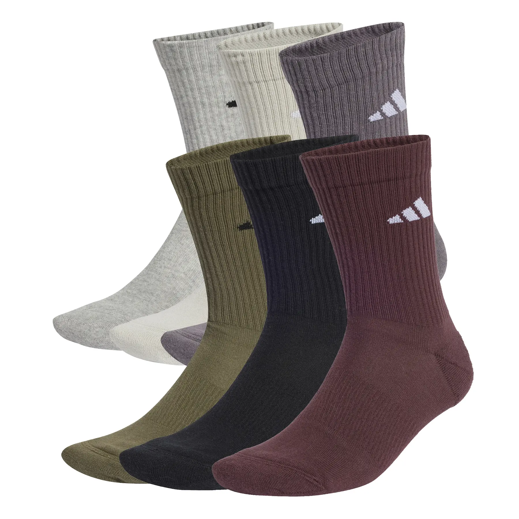 Calze imbottite a metà polpaccio adidas (x6)