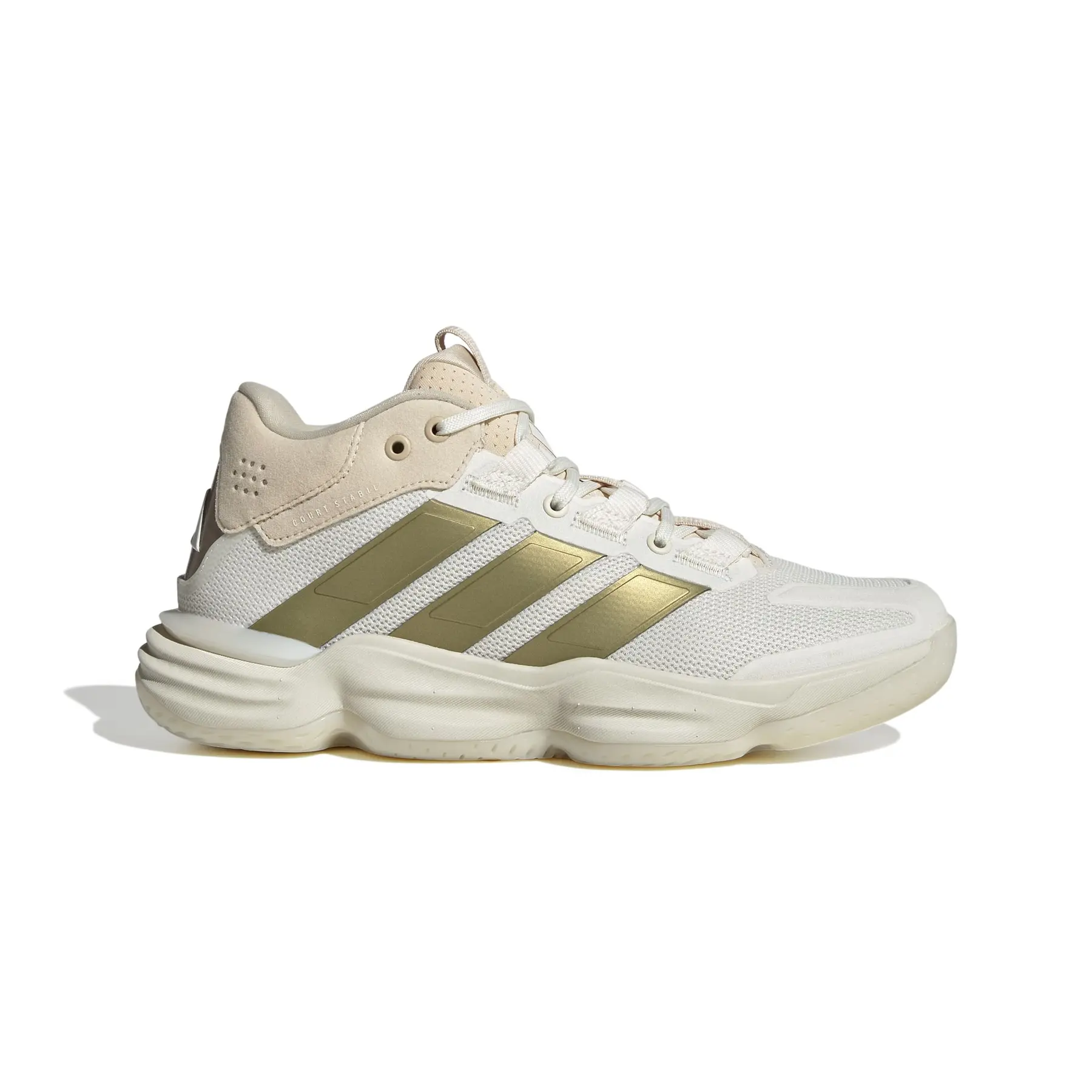 Adidas Femme Chaussures indoor Courtstabil, Blanc, Taille 40