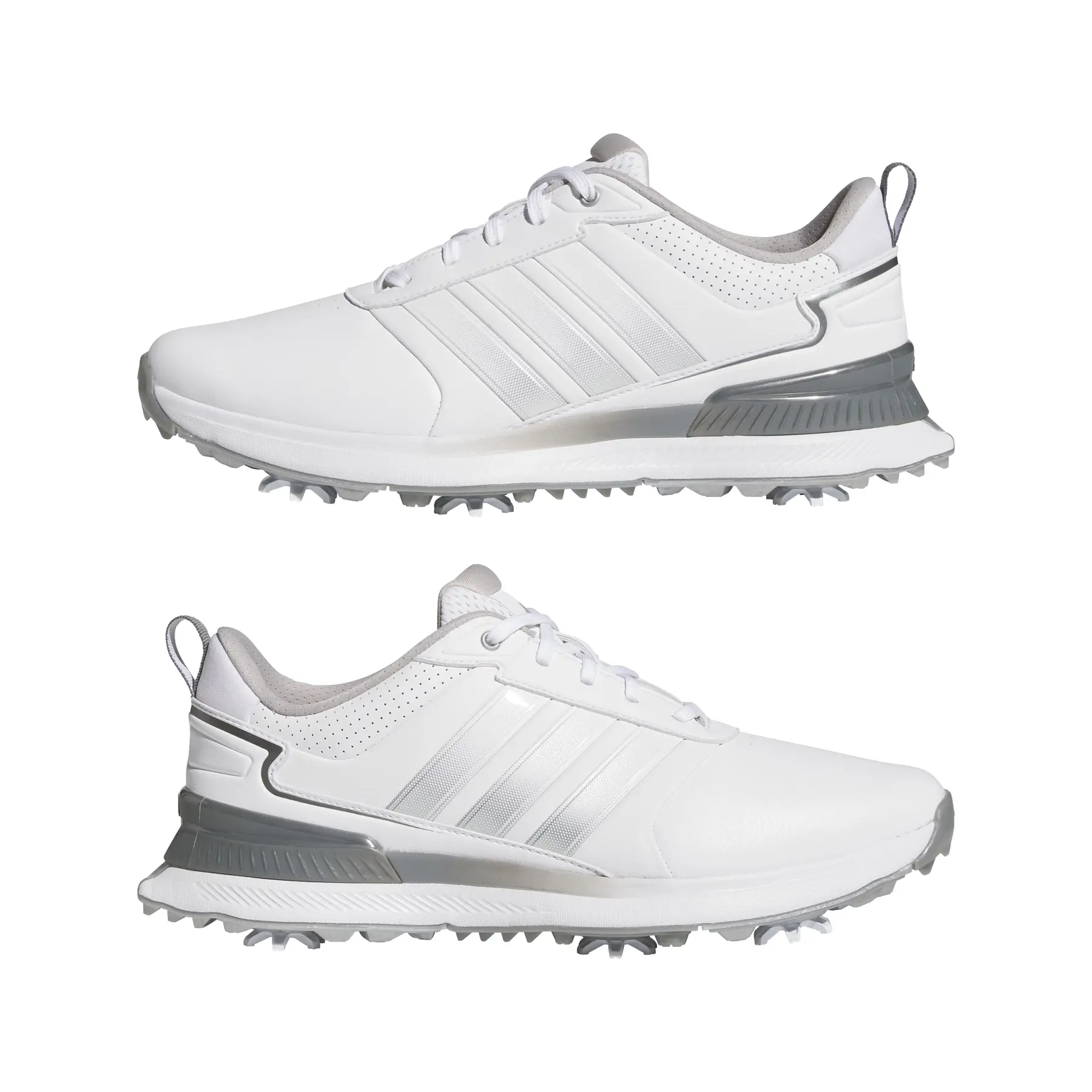 adidas gazelle silver green womens adidas Juniors S2G Spikeless 24 Golf Shoes White/Halo Silver main image 1