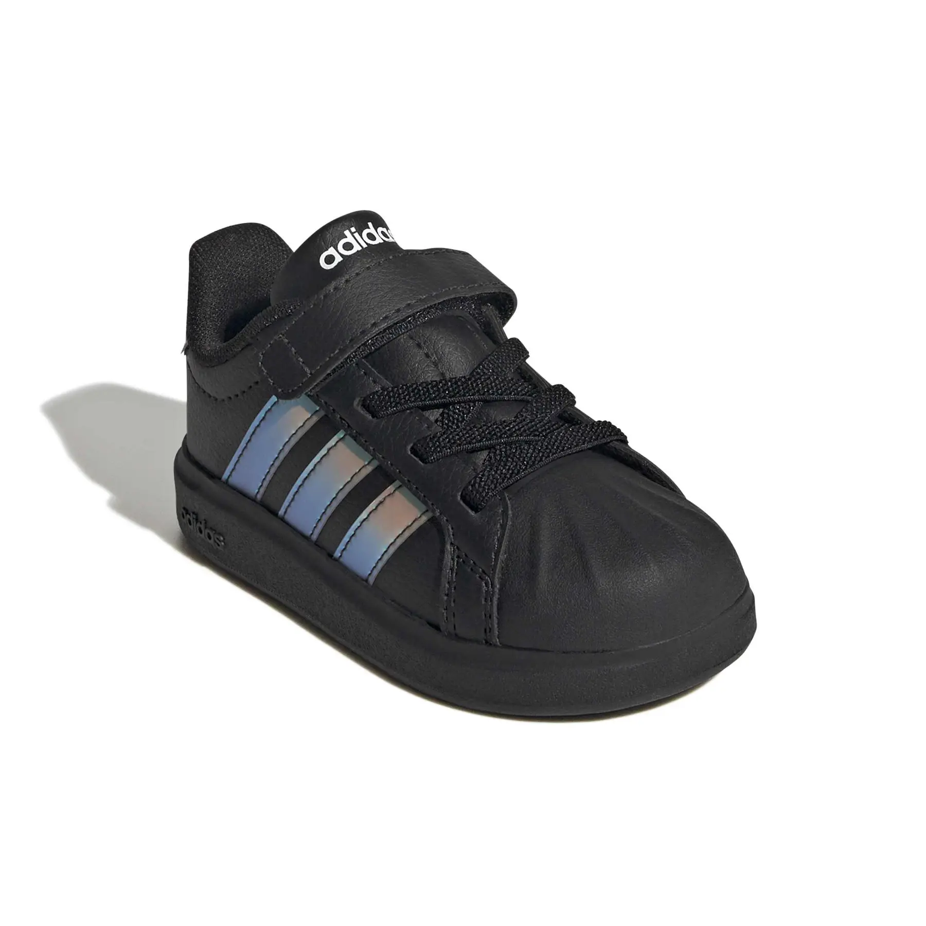 Baby adidas Black Street Talk Infant Trainers US 6 (UK 5)
