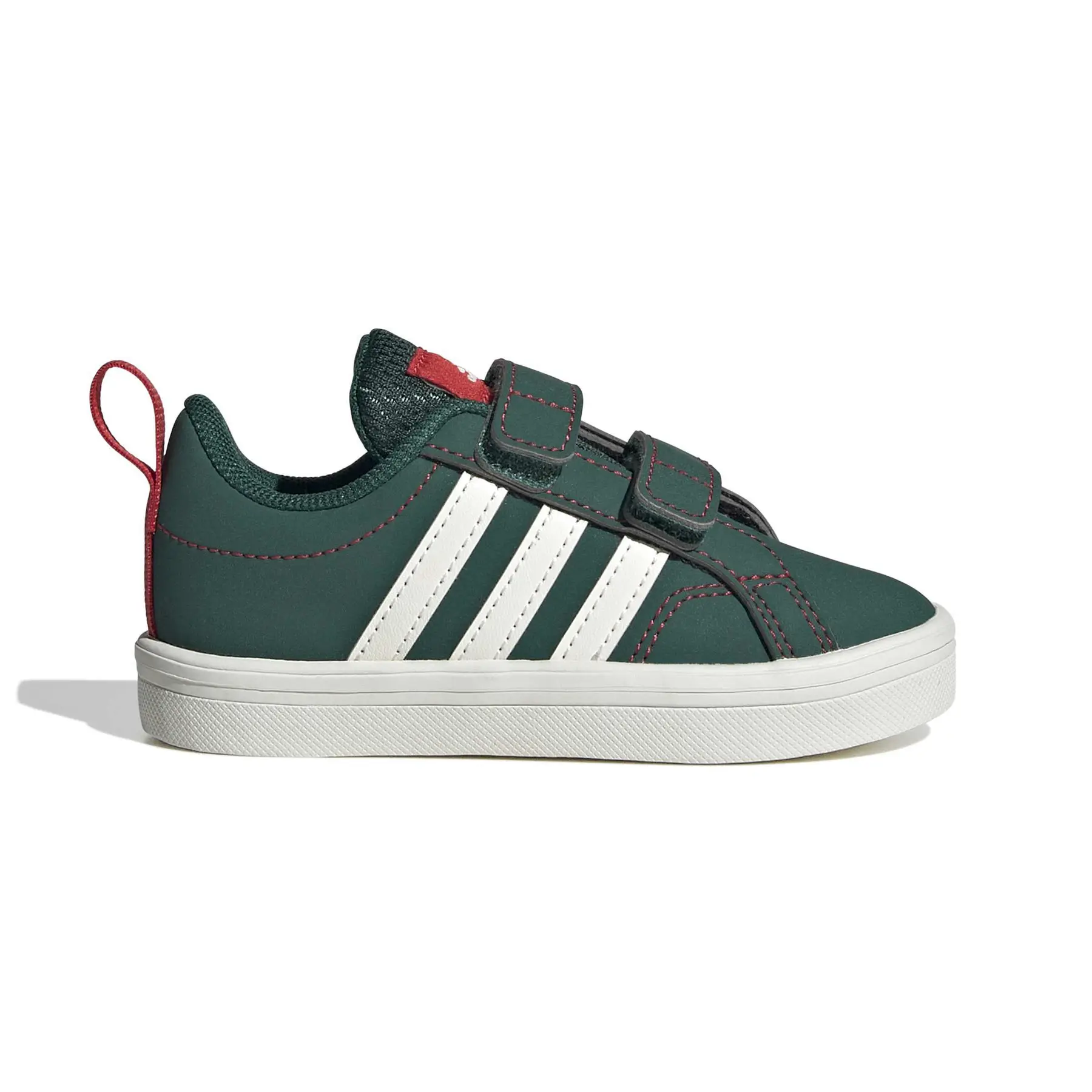 Adidas Unisex - Bimbi 0-24 Vs Pace 2.0 Shoes Infants, Collegiate Green/Core White/Core Black, 26 Eu-image