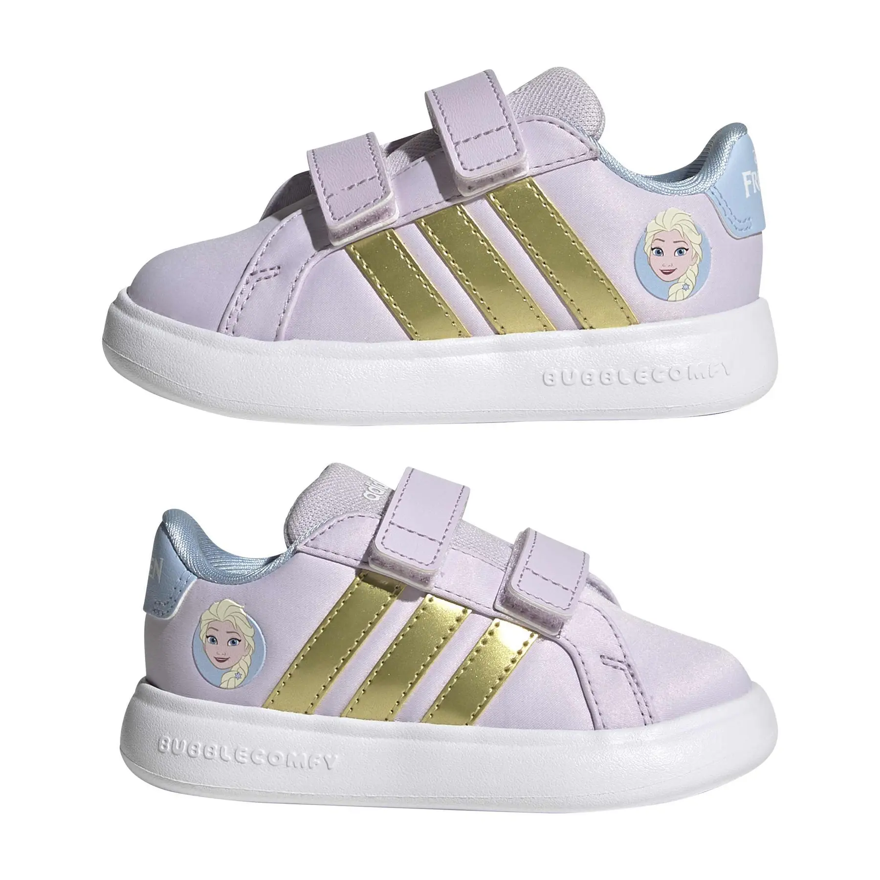 adidas gazelle silver green womens adidas Kids' Grand Court Lifestyle Tennis Lace-up Shoes