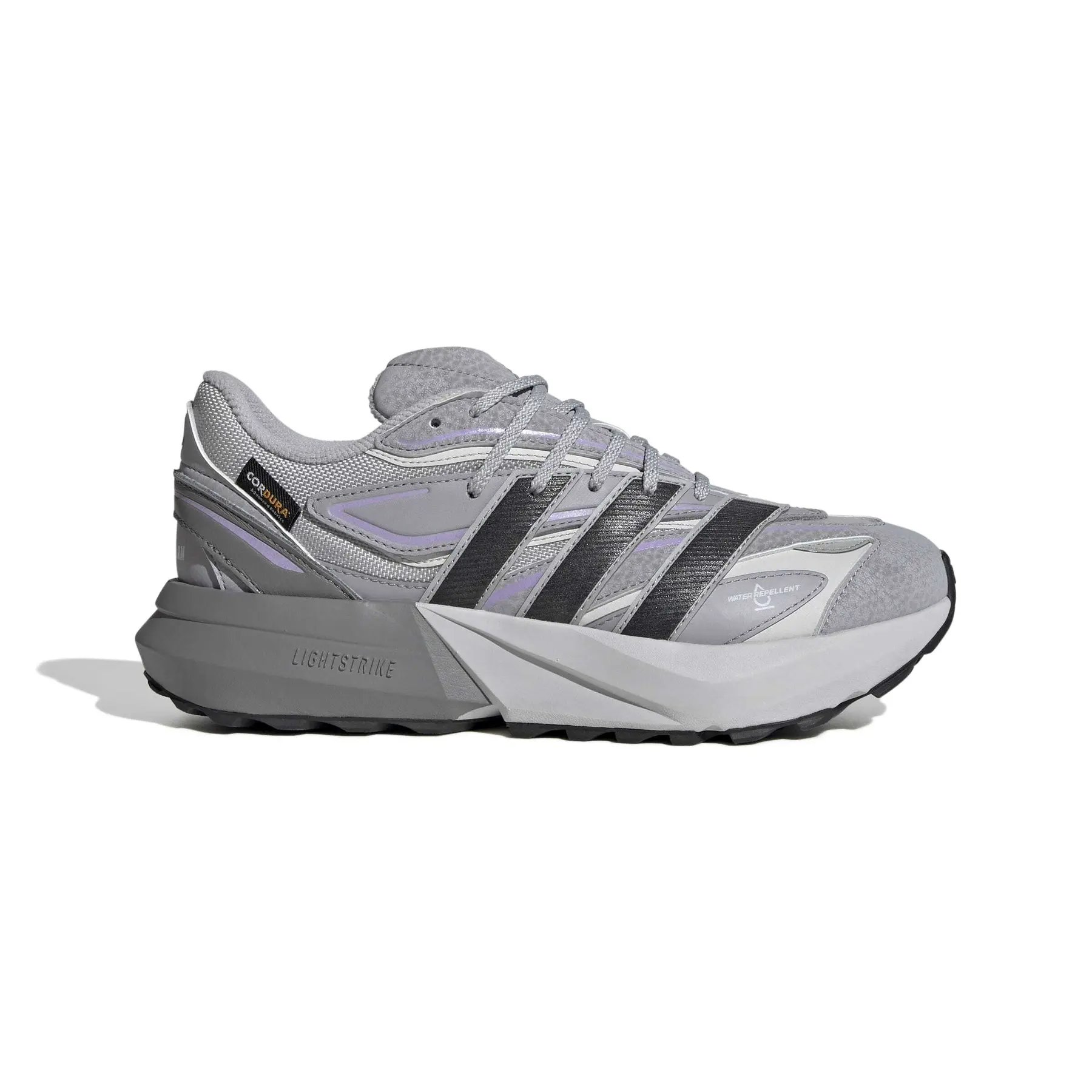 Adidas Femme Baskets Lightblaze, Gris, Taille 36